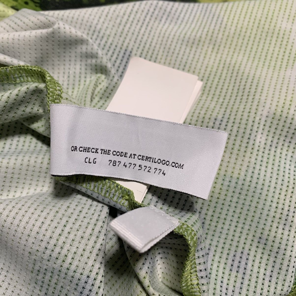 Off-White Off White Medium Active Camo Logo Green Tee Virgil Abloh Size US M / EU 48-50 / 2 - 9 Thumbnail
