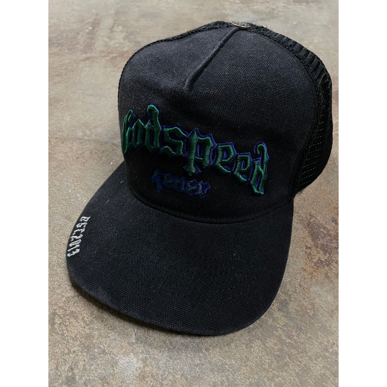 Godspeed Trucker Black Green Used OS