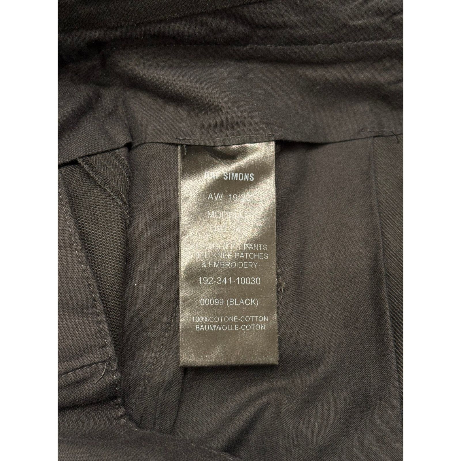 Raf Simons A/W2019 Raf Simons double knee pants Size US 30 / EU 46 - 8 Thumbnail