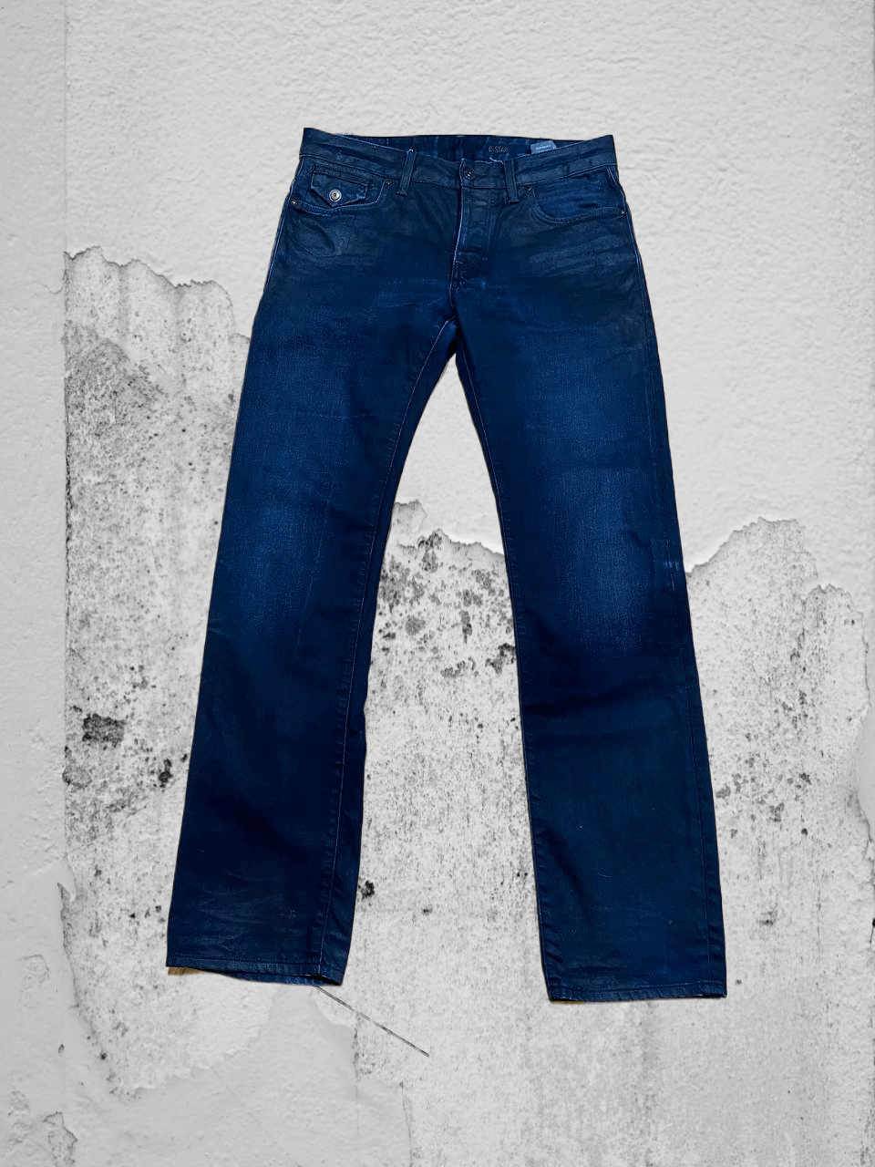 G-Star G-Star Raw Big Logo Y2K Style Baggy Fit Distressed Jeans Size US 32 / EU 48 - 1 Thumbnail