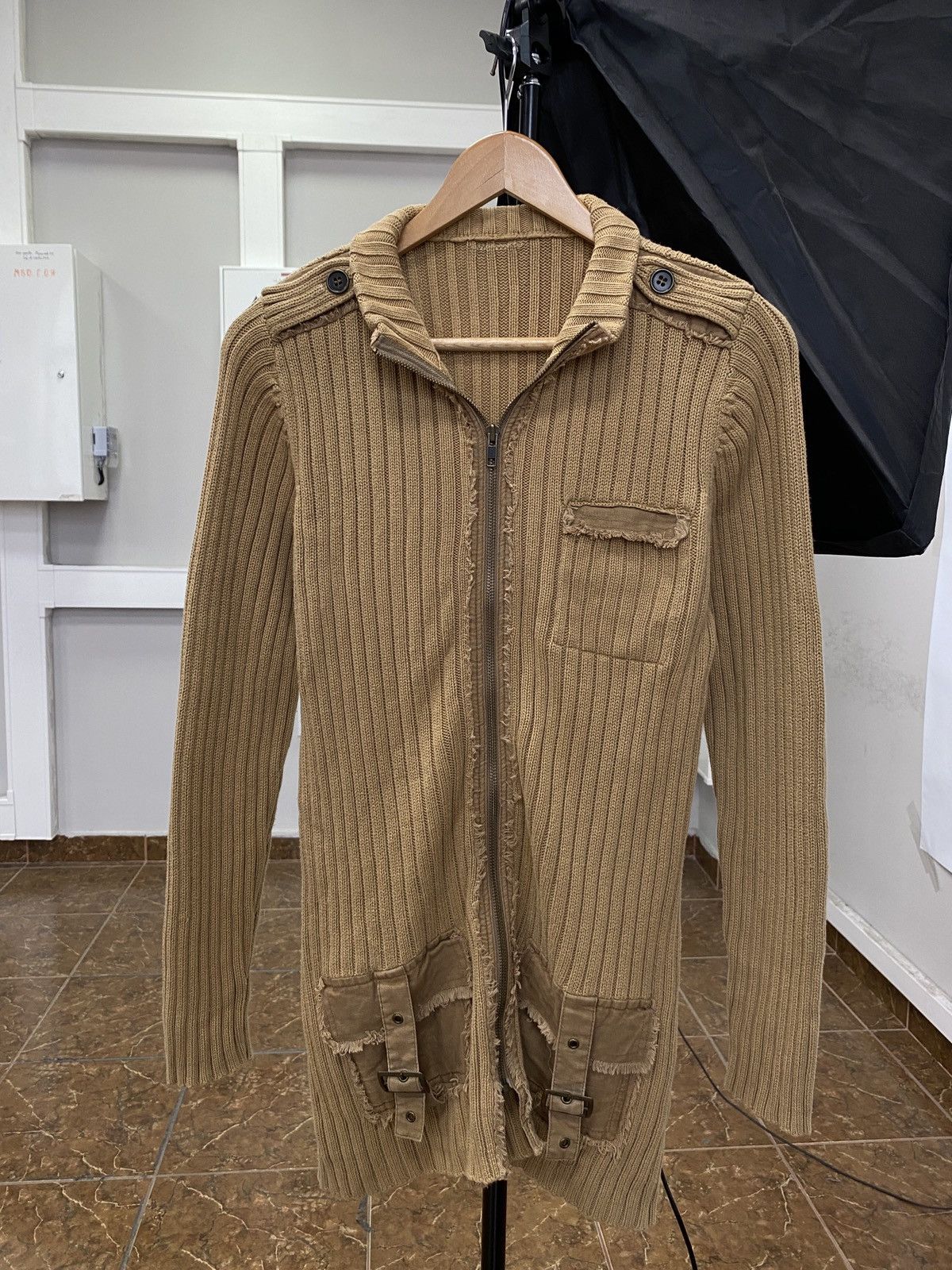 Designer 🇺🇸 Vintage 90s Military Sweaters Kapital Style Y2K Rare Retro Size US M / EU 48-50 / 2 - 1 Thumbnail