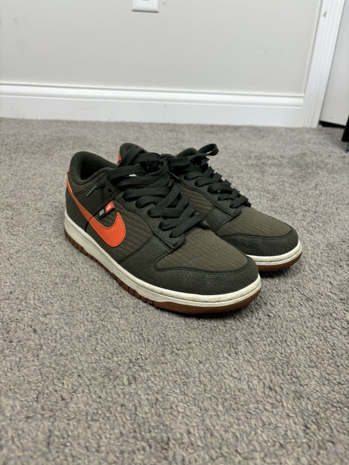 Nike Nike Dunk Low Retro Toasty Sequoia orange green mens 7 Size US 7 / EU 40 - 11 Thumbnail