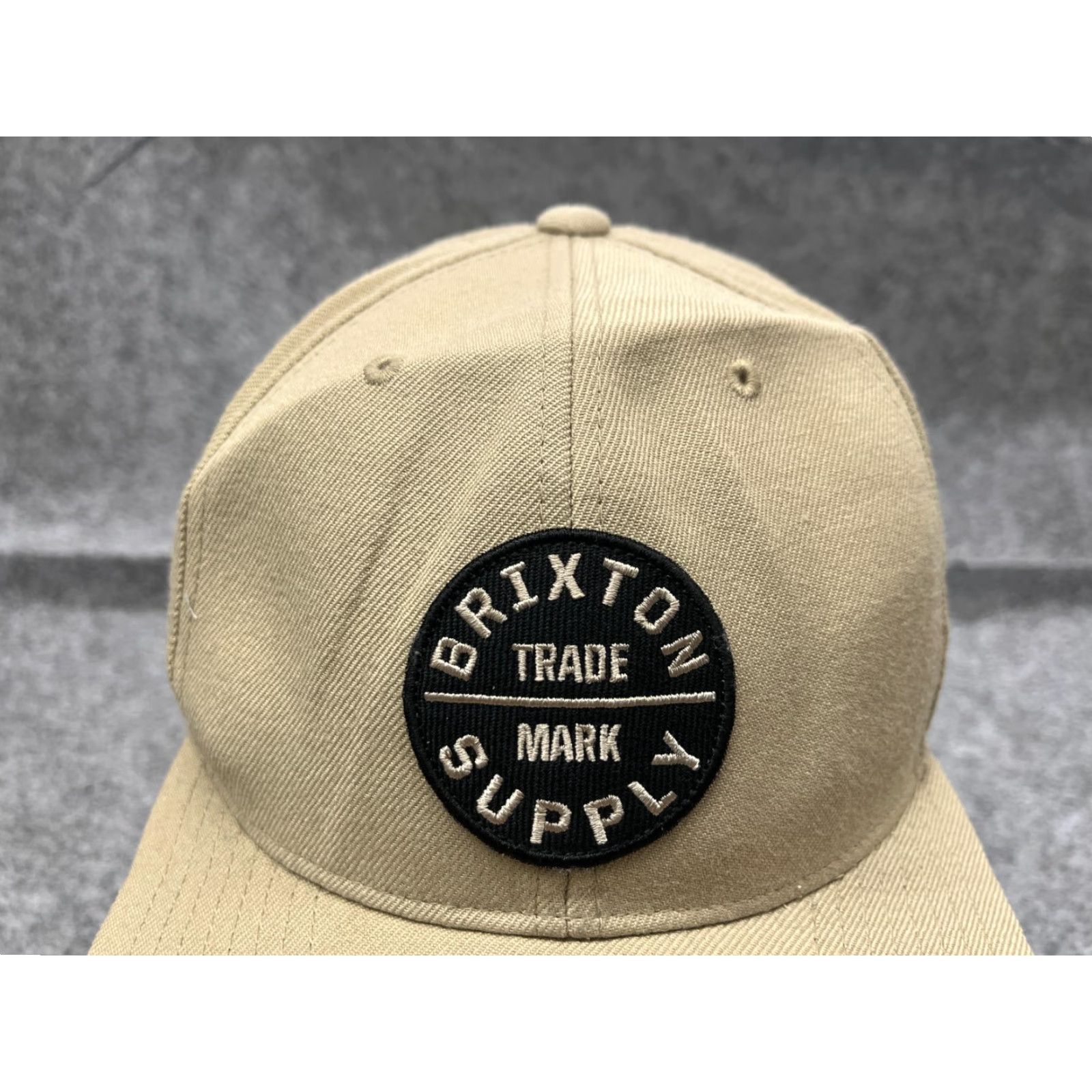 Brixton Brixton Hat Cap Snap Back Adult One Size Beige Wool Blend Size ONE SIZE - 2 Thumbnail