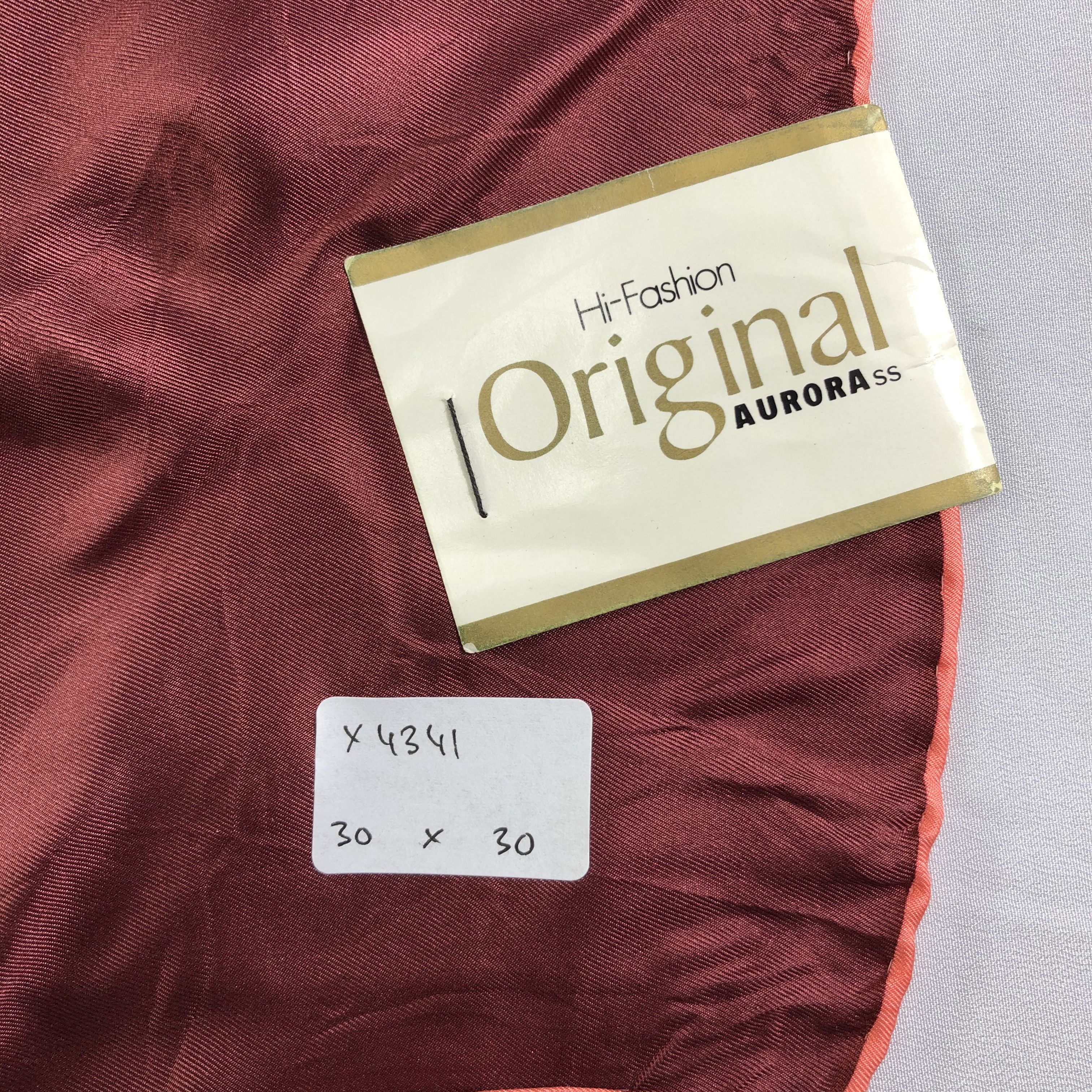 Vintage Vintage Aurora Silk Scarf Size ONE SIZE - 6 Thumbnail