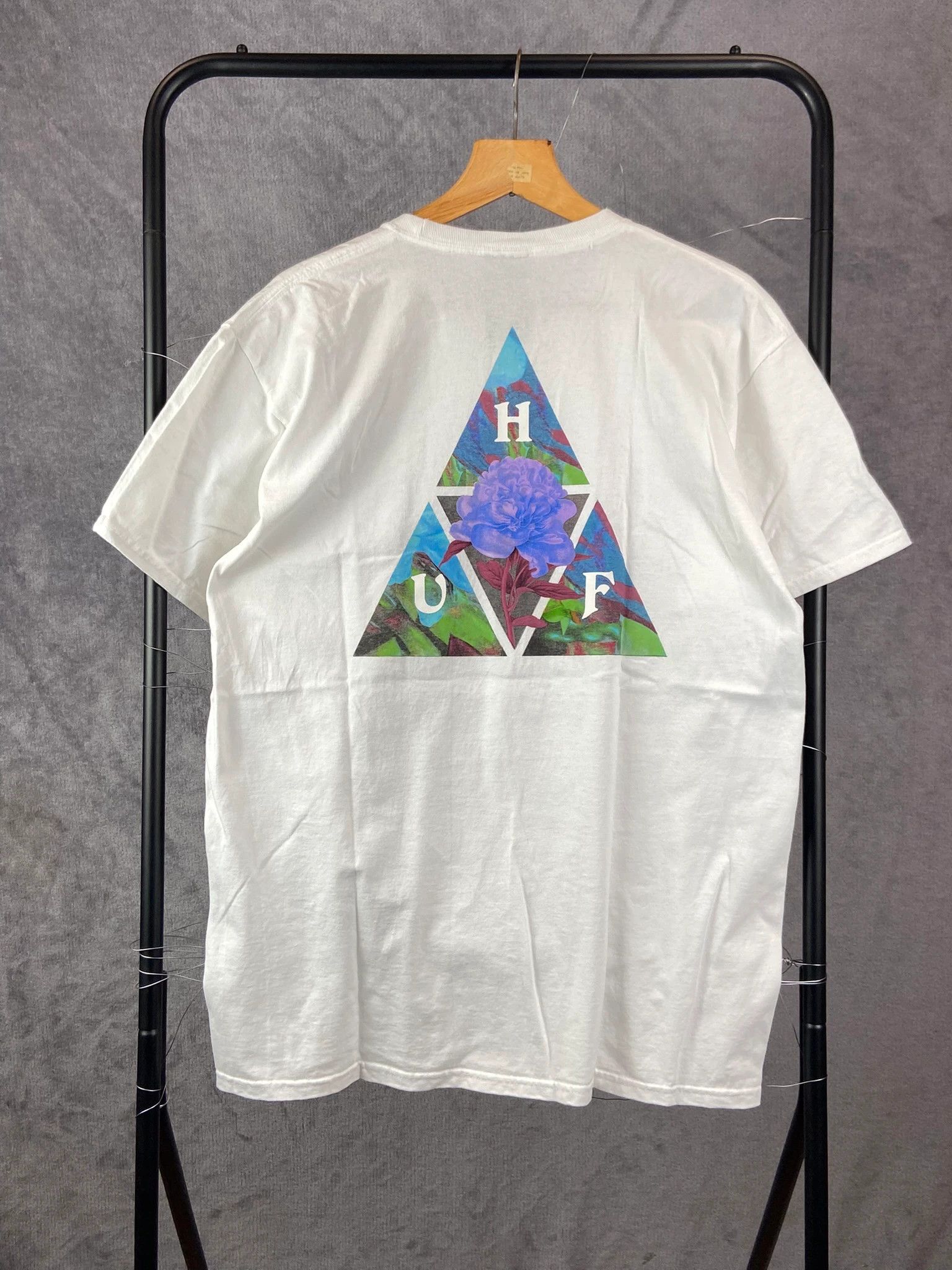 Huf HUF White Tee / Clean Skate Heritage (L) Size US L / EU 52-54 / 3 - 1 Thumbnail