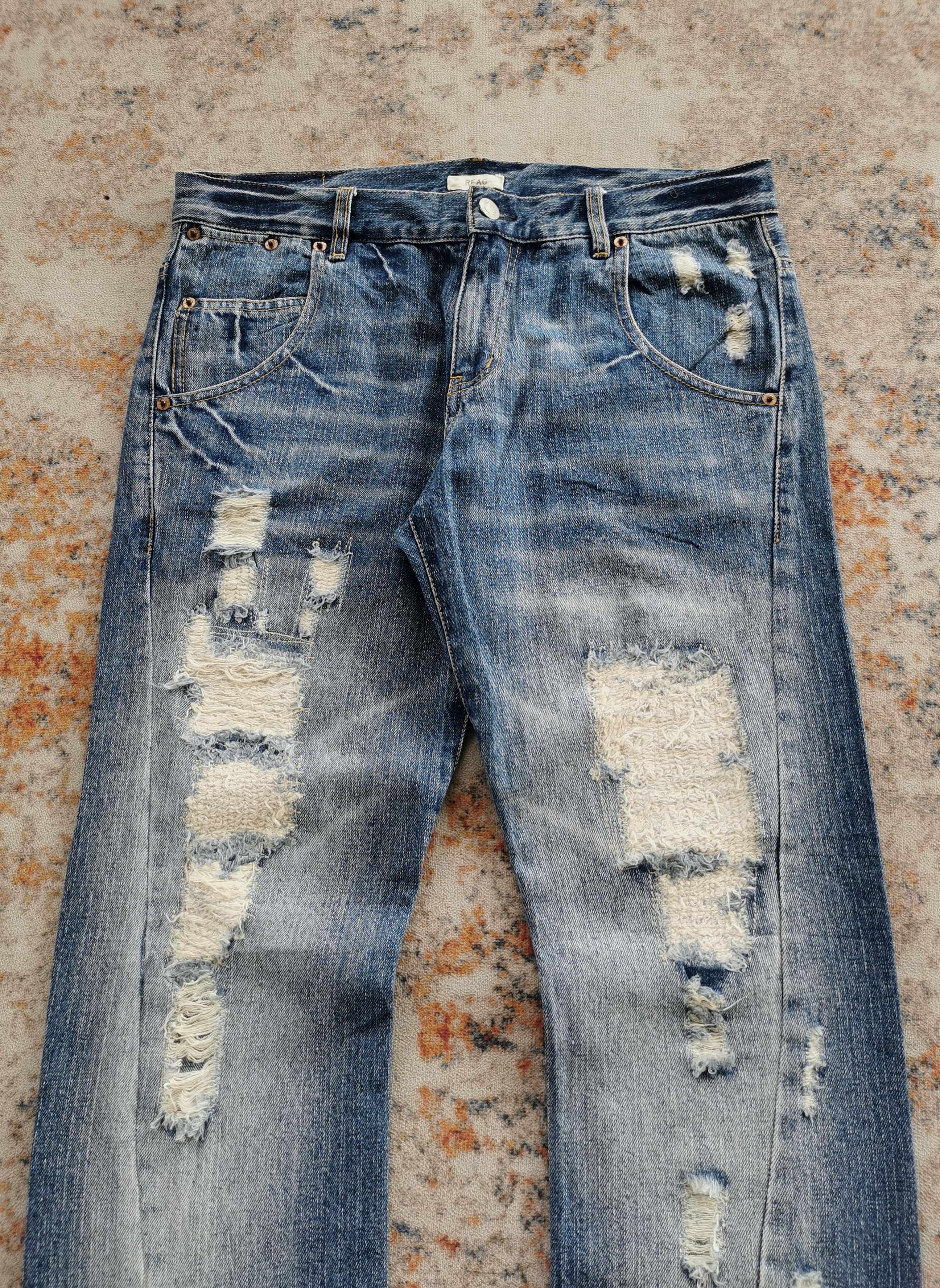 Tornado Mart Twisted Jeans Size 32'x30.5' Size US 32 / EU 48 - 8 Thumbnail