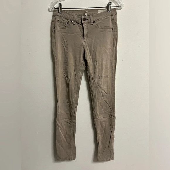 Rag & Bone Rag & Bone Light Brown Legging Jeans Size 28" / US 6 / IT 42 - 1 Thumbnail