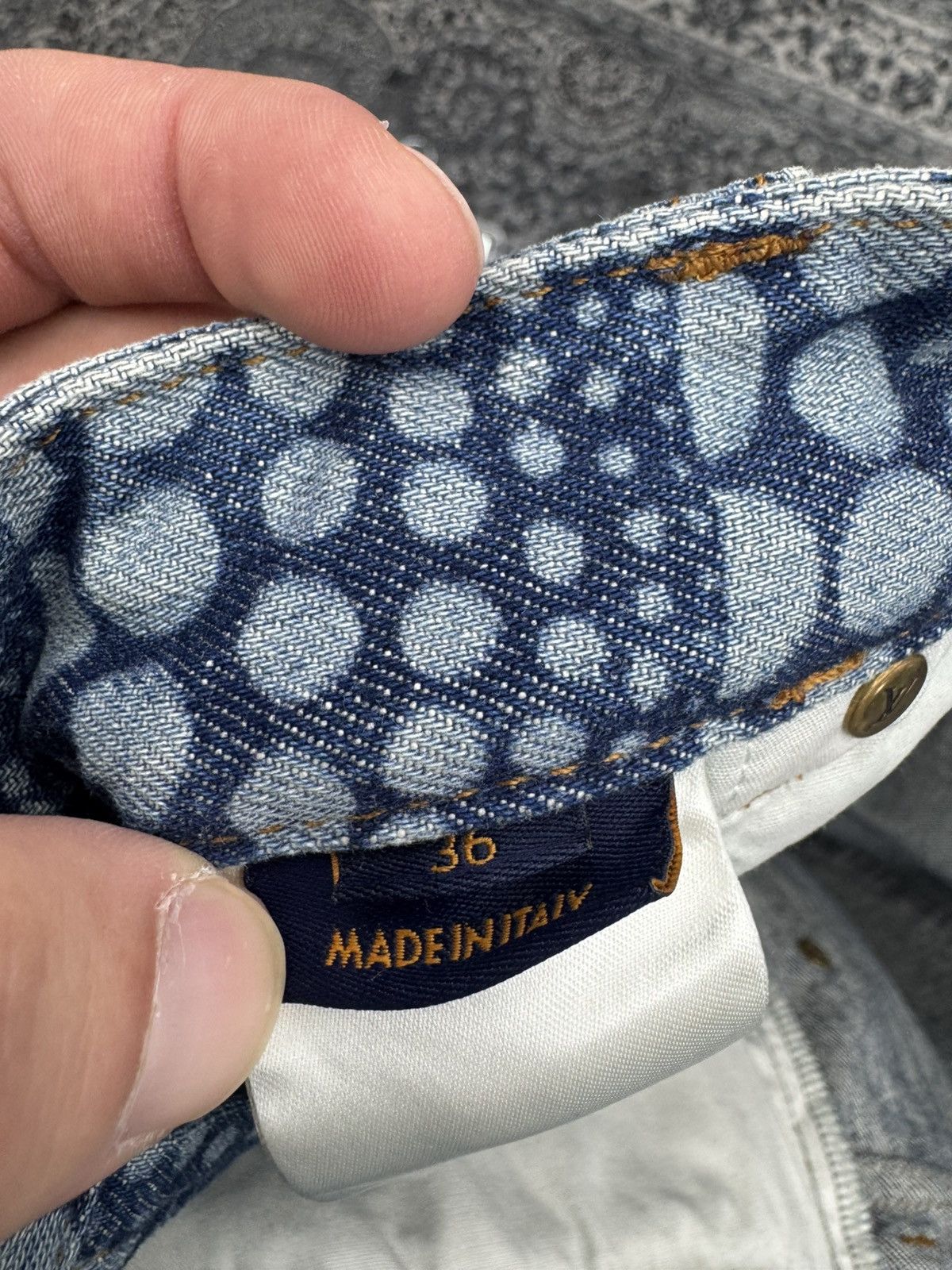 Louis Vuitton Louis vuitton YK all over dots Jeans Size US 36 / EU 52 - 14 Thumbnail
