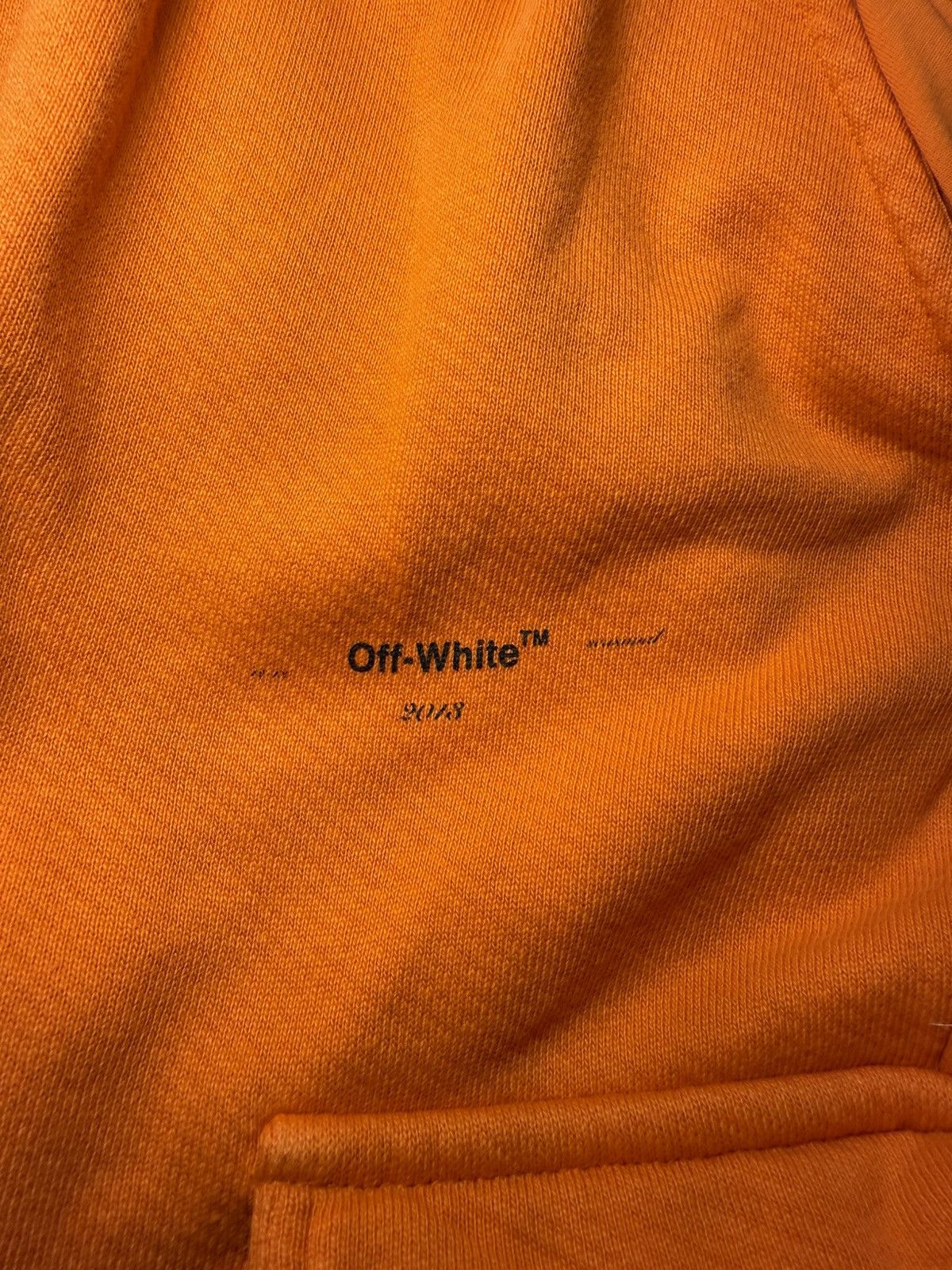 Off-White 2013 Off-White Logo NEW Cargo Cuffed Jogger Sweatpant Medium Size US 32 / EU 48 - 8 Thumbnail