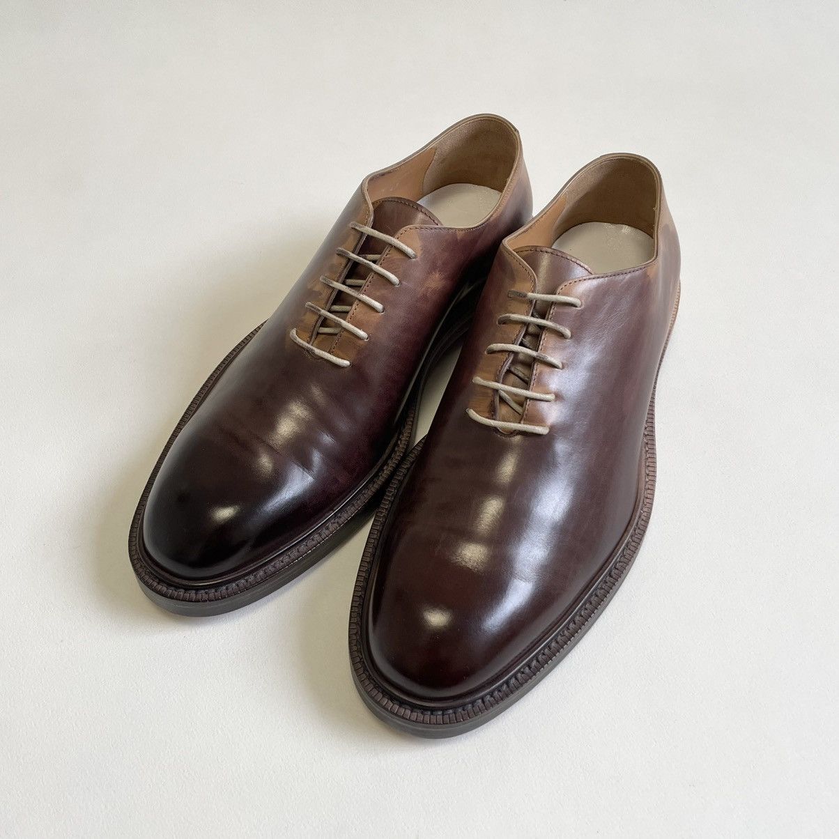 Maison Margiela A/W 17 ‘Hand Painted Patina’ Derby Shoes Size US 10 / EU 43 - 13 Thumbnail