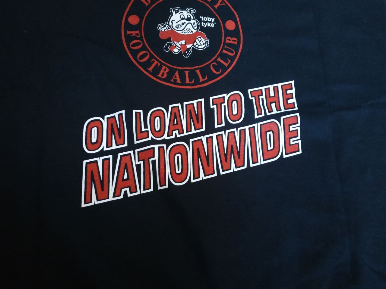 Fruit Of The Loom Vintage 90s Barnsley FCTobyTerminator We'll Be Back Screen Size US XL / EU 56 / 4 - 4 Thumbnail