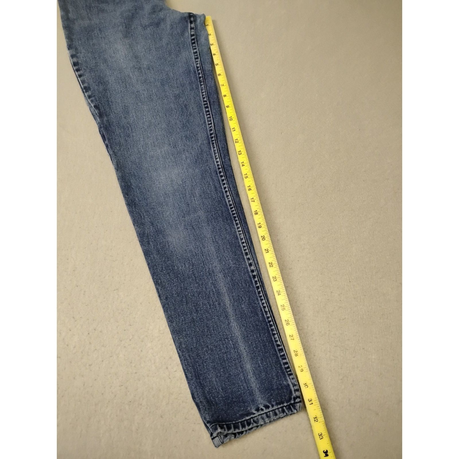 St. Johns Bay Saint Johns Bay (8) Womens Vintage Straight Blue Denim Jeans Size 30" / US 8 / IT 44 - 5 Thumbnail