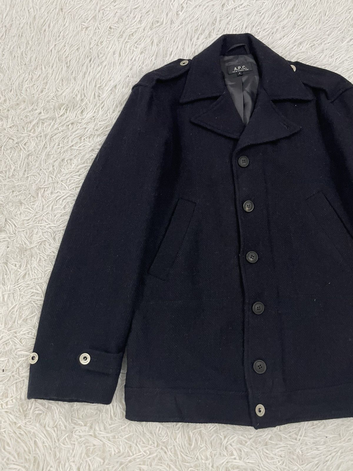 A.P.C. APC Army Wool Jacket Made in France Size US S / EU 44-46 / 1 - 3 Thumbnail