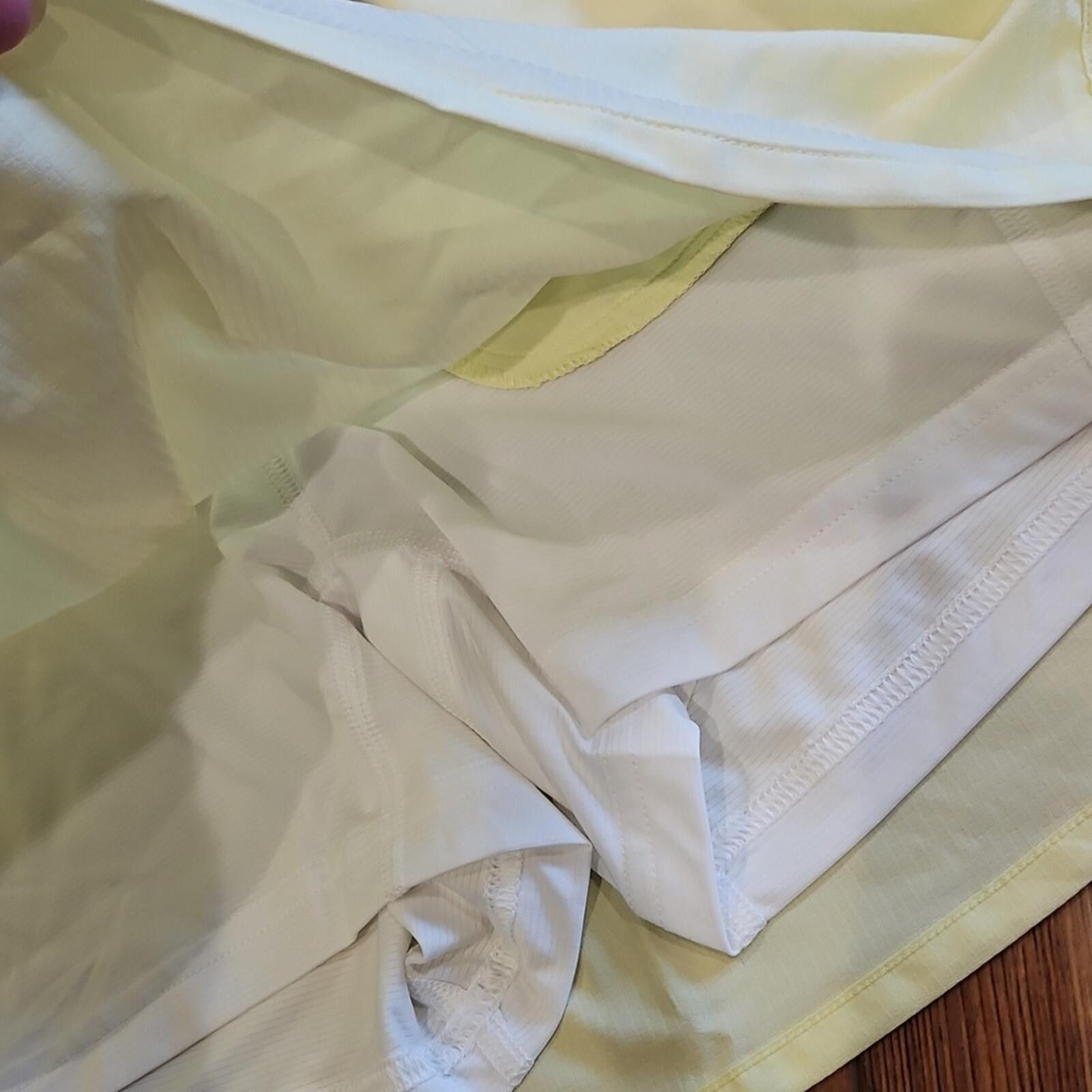 Prana Prana Light Yellow Skirt Size 36" / US 14 / IT 50 - 3 Thumbnail