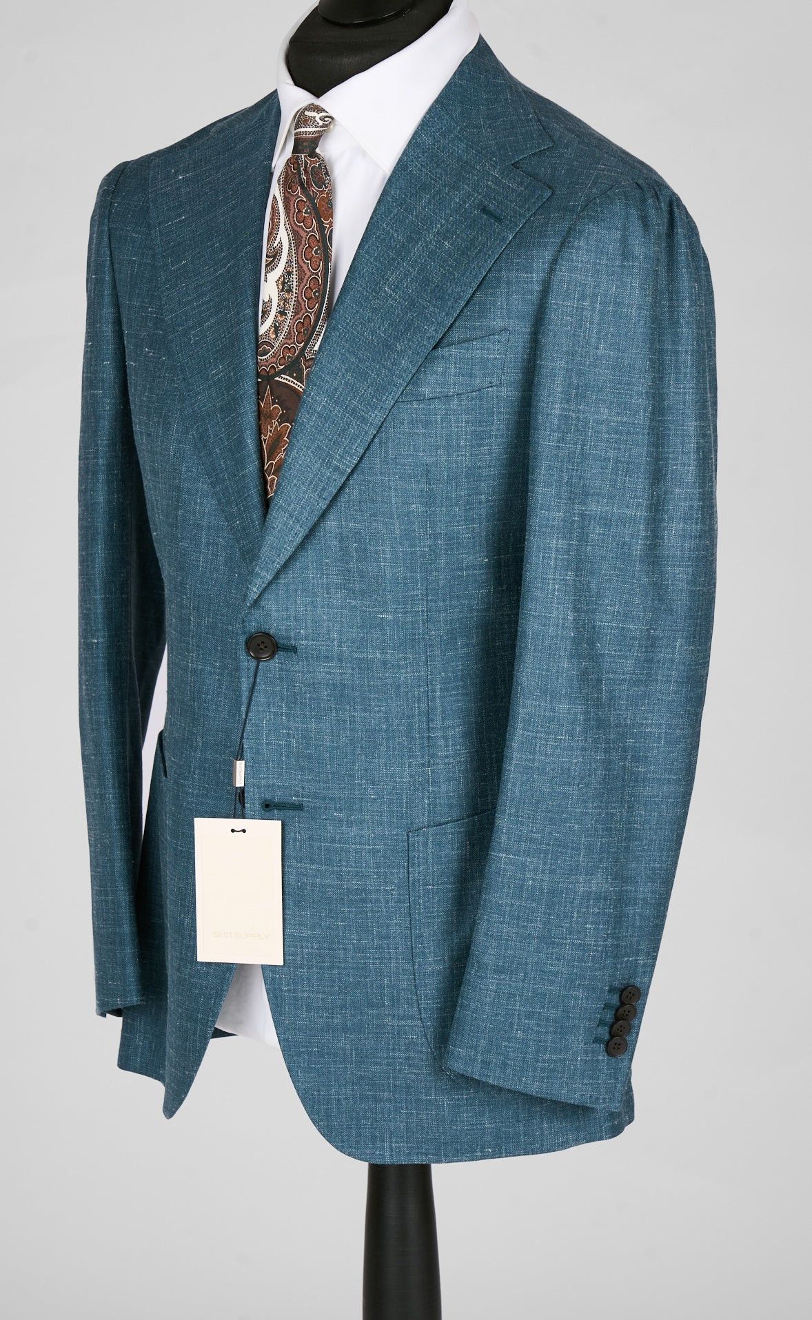 Suitsupply NWT Suitsupply aqua blue jacket, size 38R\EU48 Size 38R - 2 Thumbnail