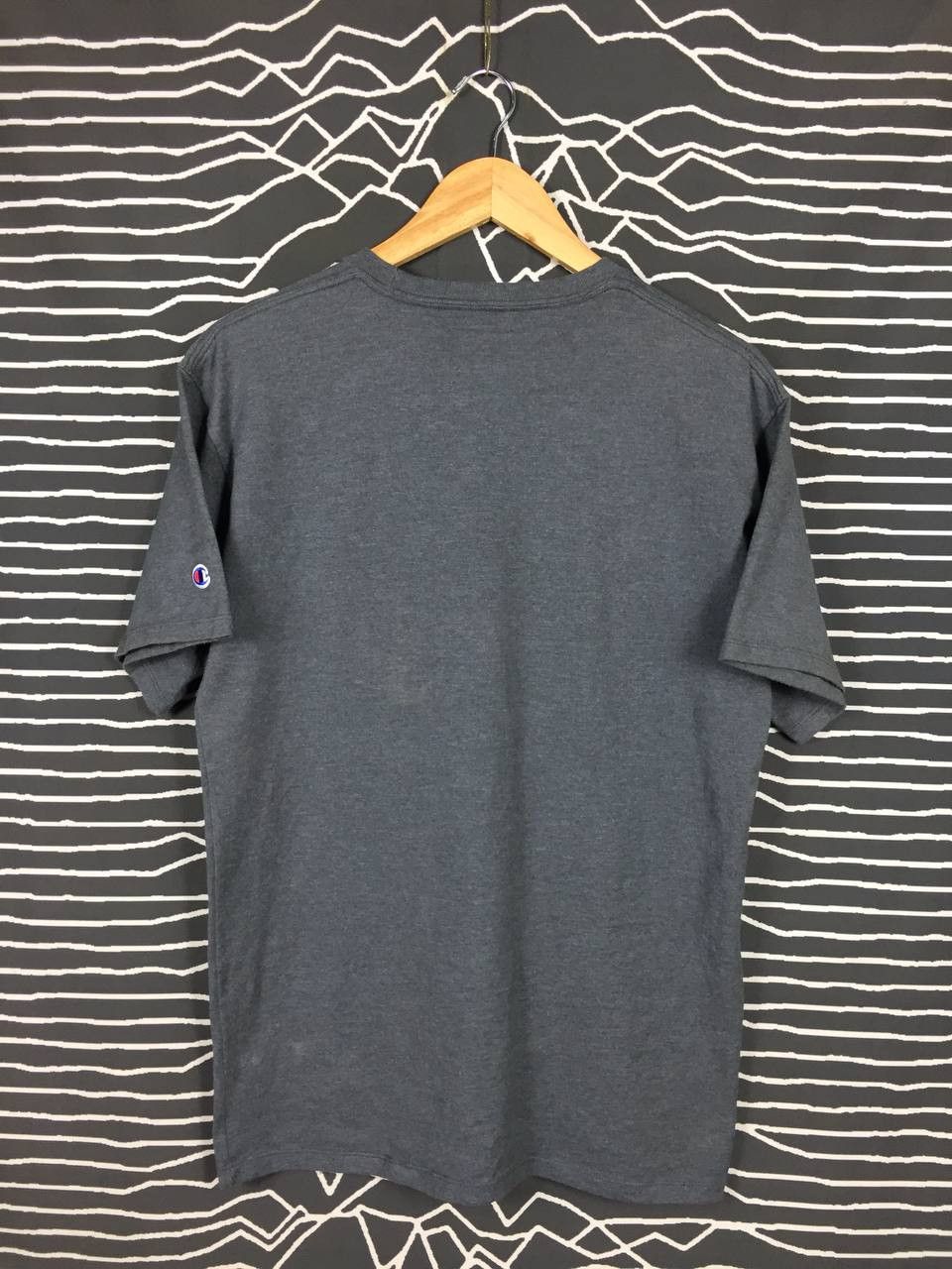 Champion × Vintage Vtg Champion Authentic Athleticwear Spell Out Logo Tee Size US M / EU 48-50 / 2 - 5 Thumbnail