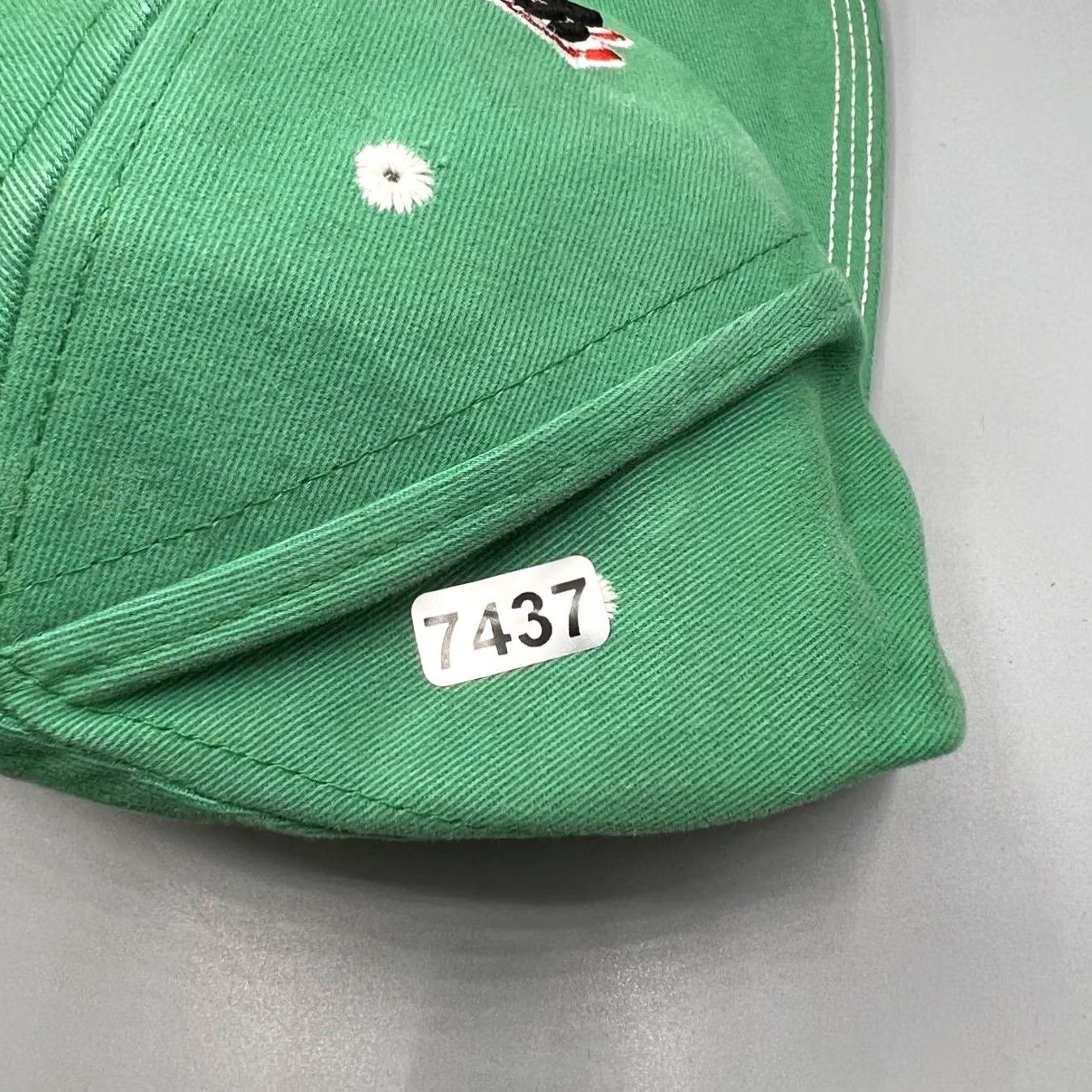 NASCAR Interstate Batteries Nascar Racing Hat Men Green Bobby Labonte 18 Strap Back Cap Baseball Cap Adjustable Canvas Green Logo Sports Mens Size ONE SIZE - 8 Thumbnail