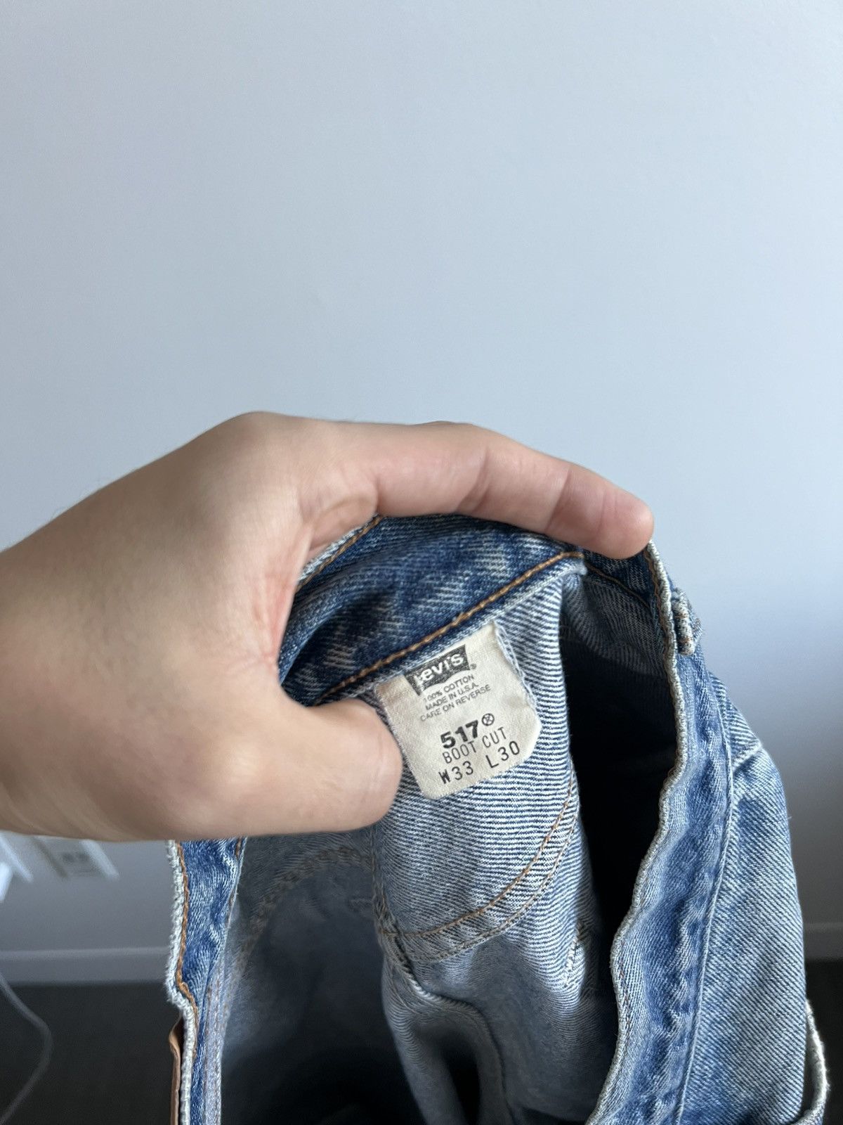 Levi's × Levi's Vintage Clothing 2001 Levis 517 W33 L30 Size US 33 - 6 Thumbnail