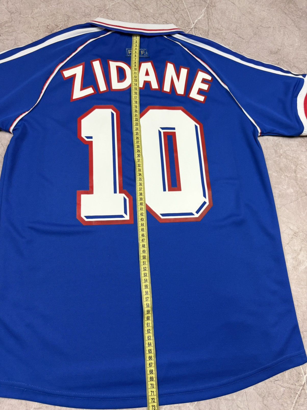Adidas Vintage 1998 france fifa world cup adidas Zidane jersey Size US M / EU 48-50 / 2 - 11 Thumbnail
