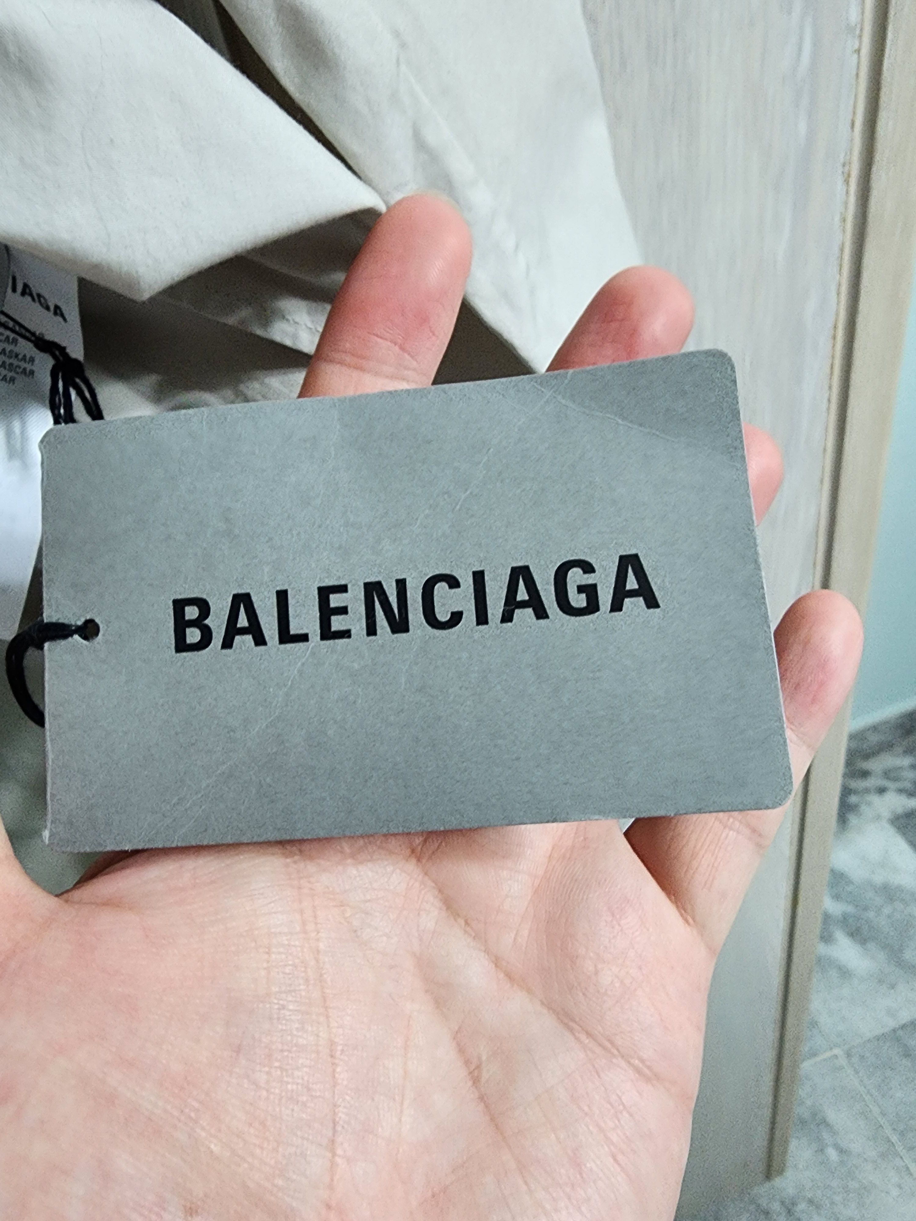 Balenciaga Sporty BLNCG Shirt Size US L / EU 52-54 / 3 - 7 Thumbnail