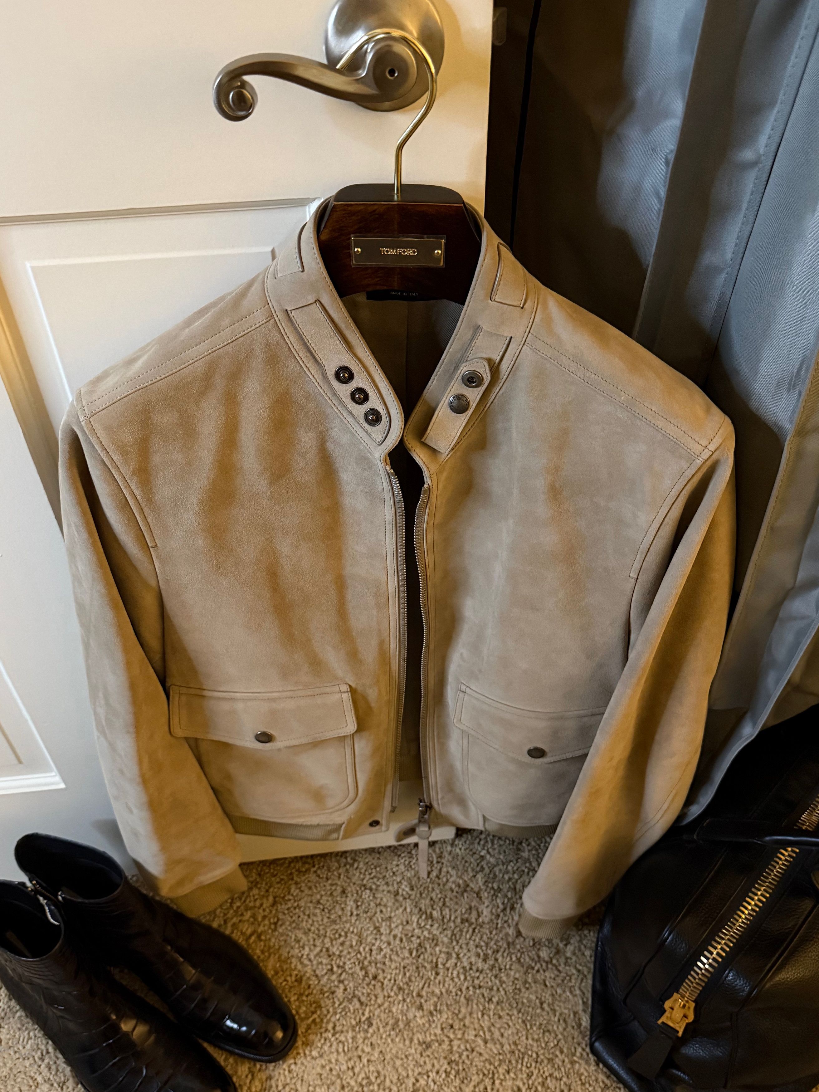 Tom Ford Coveted Ultra-Rare $9,200 w/tax Elevated Details Jacket Size US M / EU 48-50 / 2 - 1 Thumbnail