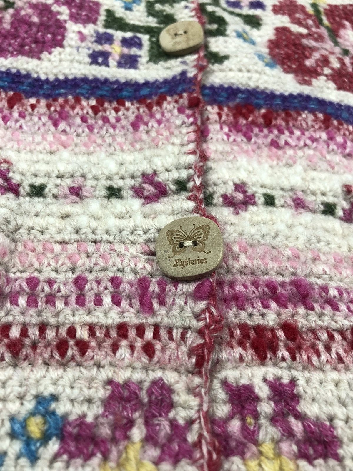 Beauty Beast × Hysteric Glamour × KMRii HYSTERIC GLAMOUR KNITTED JACKET Size US S / EU 44-46 / 1 - 4 Thumbnail