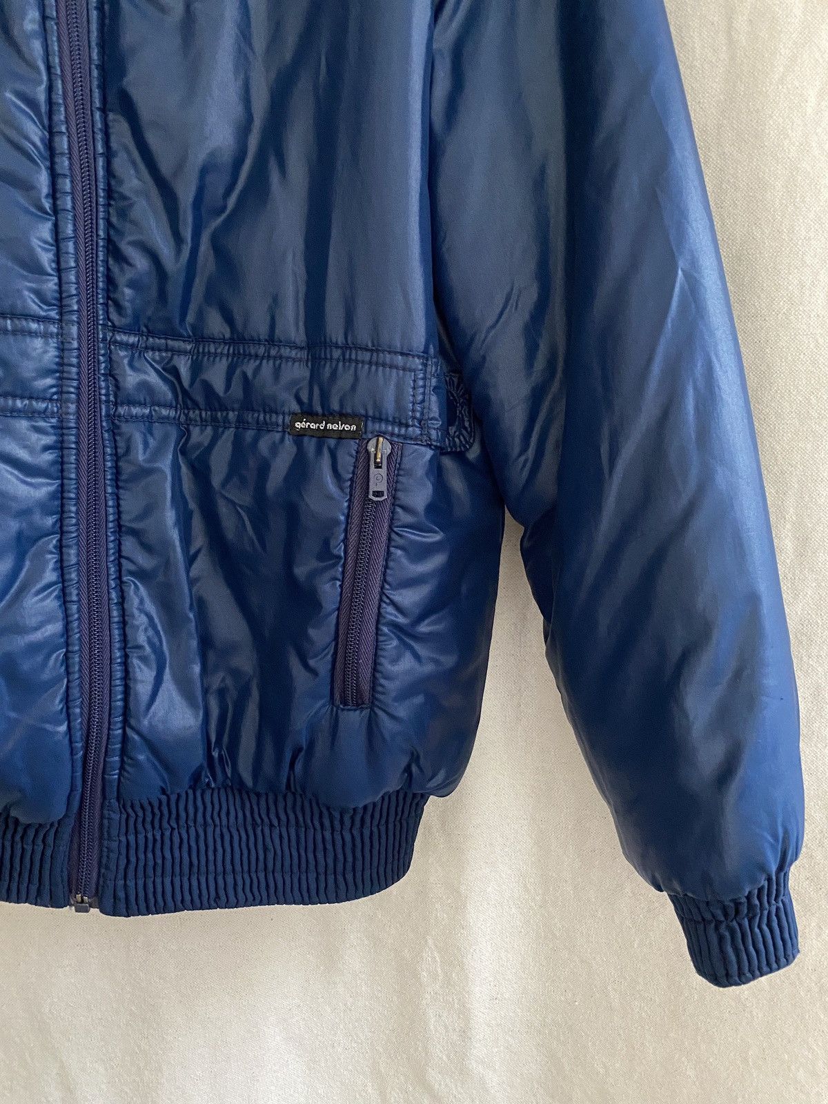 Vintage Gérard Nelson navy puffer jacket 70’s Size US XS / EU 42 / 0 - 2 Thumbnail