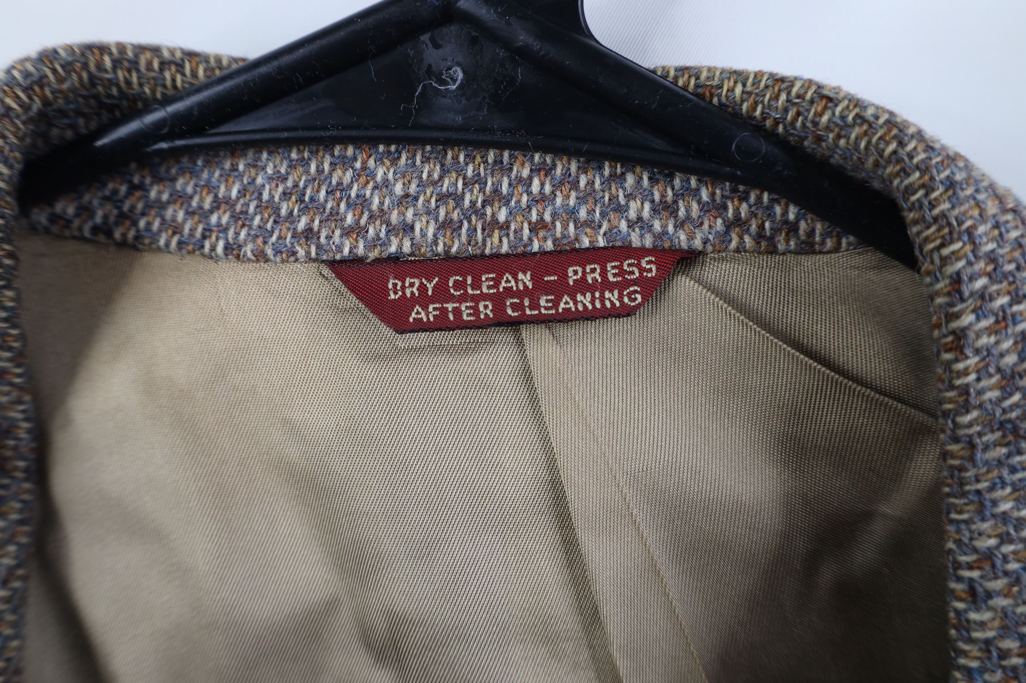 Vintage Vintage 70s Streetwear Suit Coat Blazer Jacket Beige USA Size XL / US 12-14 / IT 48-50 - 6 Thumbnail