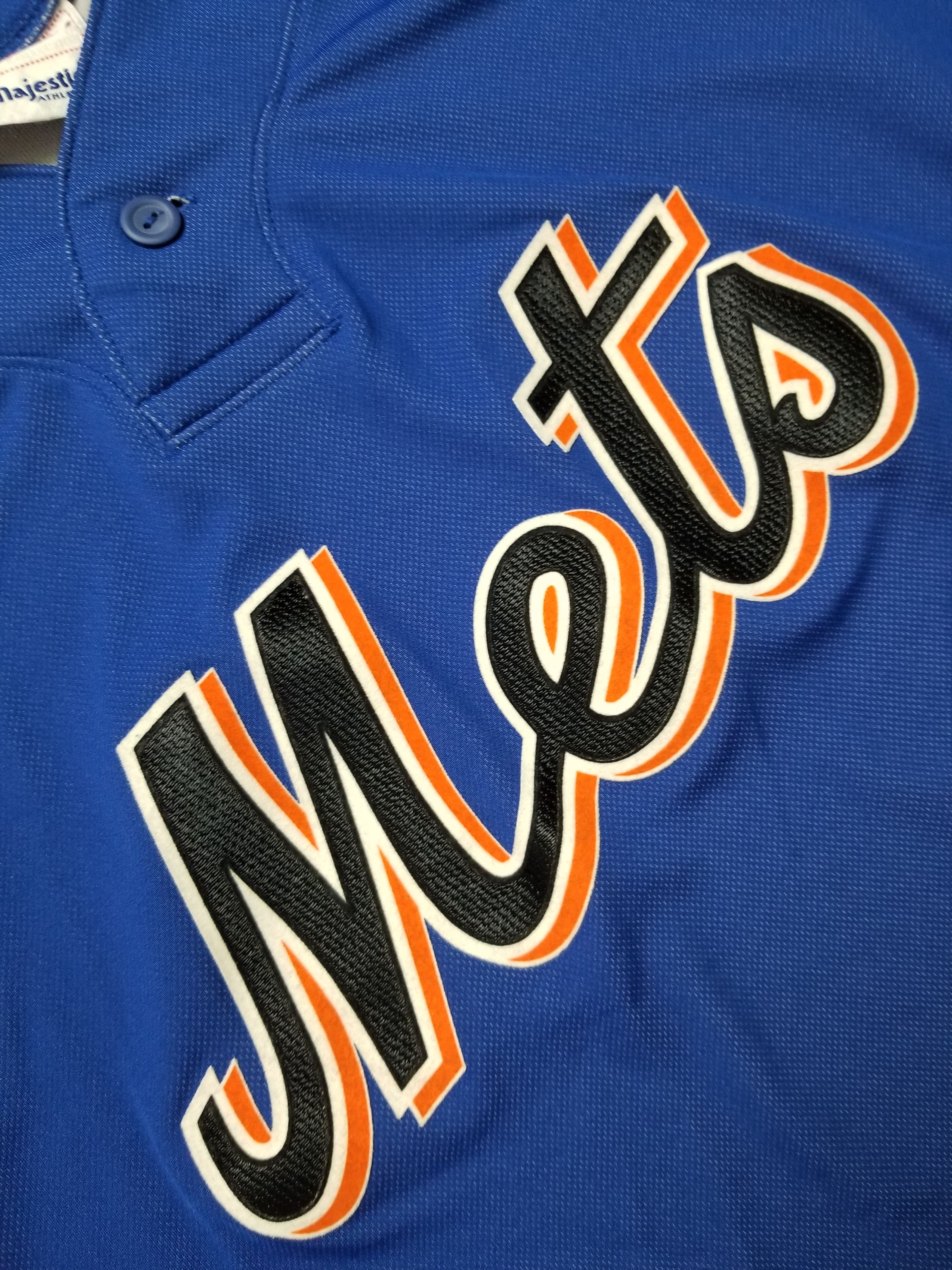 Majestic New York Mets Majestic Cool Base Blue Orange Jersey Size US M / EU 48-50 / 2 - 5 Thumbnail