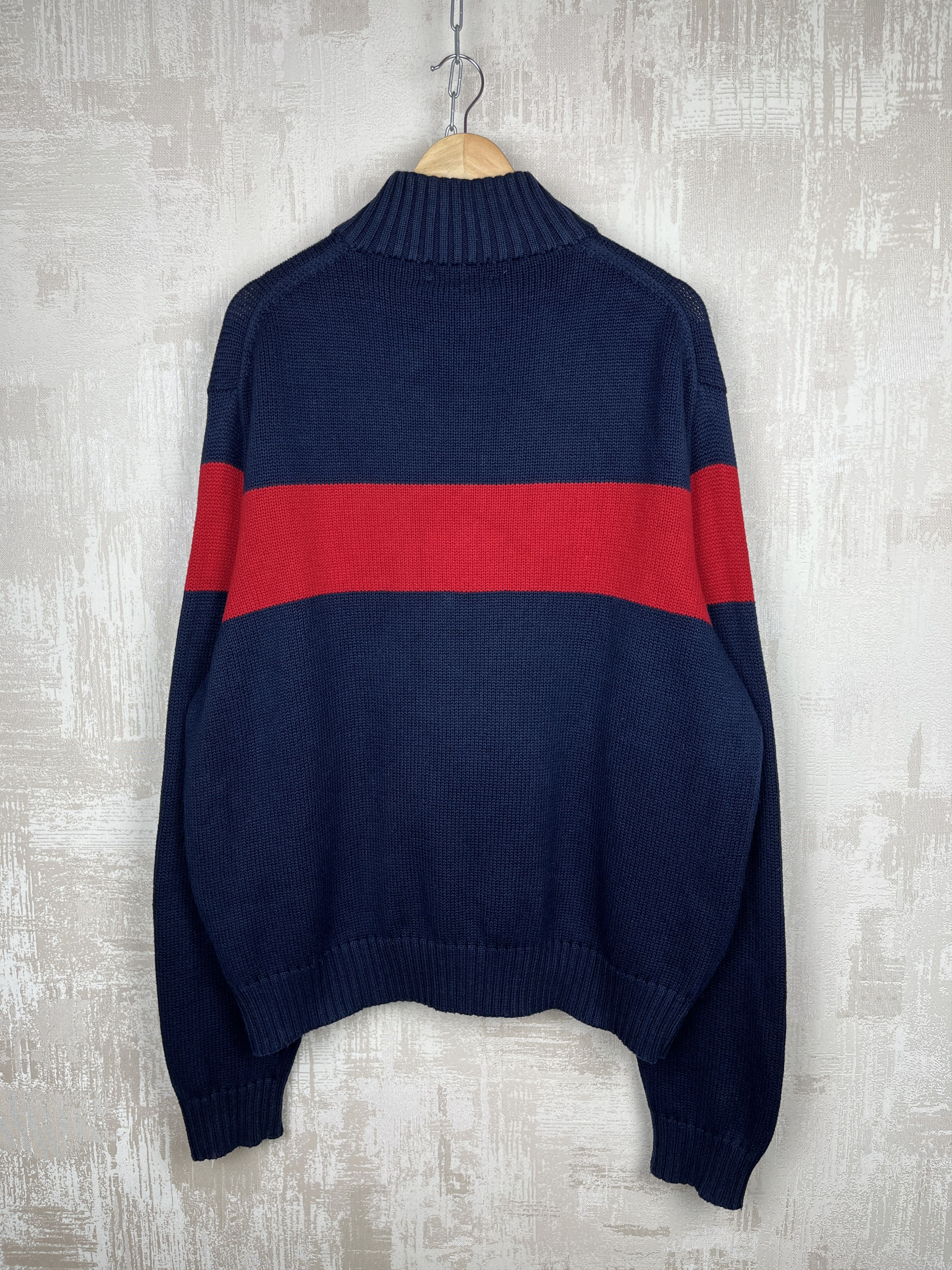 Polo Ralph Lauren Polo Ralph Lauren PRL Club N.Y.C. 1/4 Zip Pullover Sweater Size US XXL / EU 58 / 5 - 19 Thumbnail