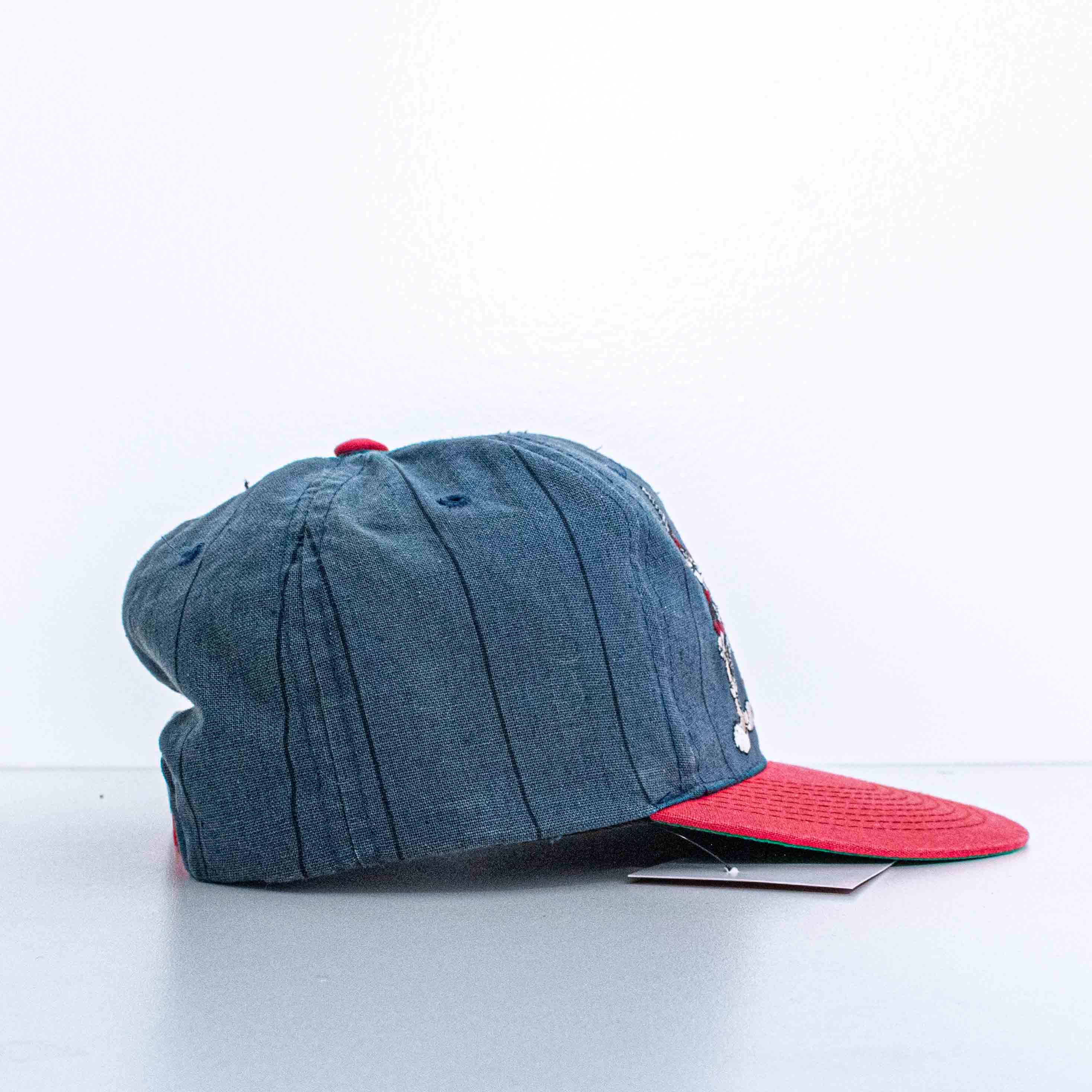 Vintage Looney Tunes Burbank Blitzers Bugs Daffy Pinstripe Snapback Size ONE SIZE - 7 Thumbnail