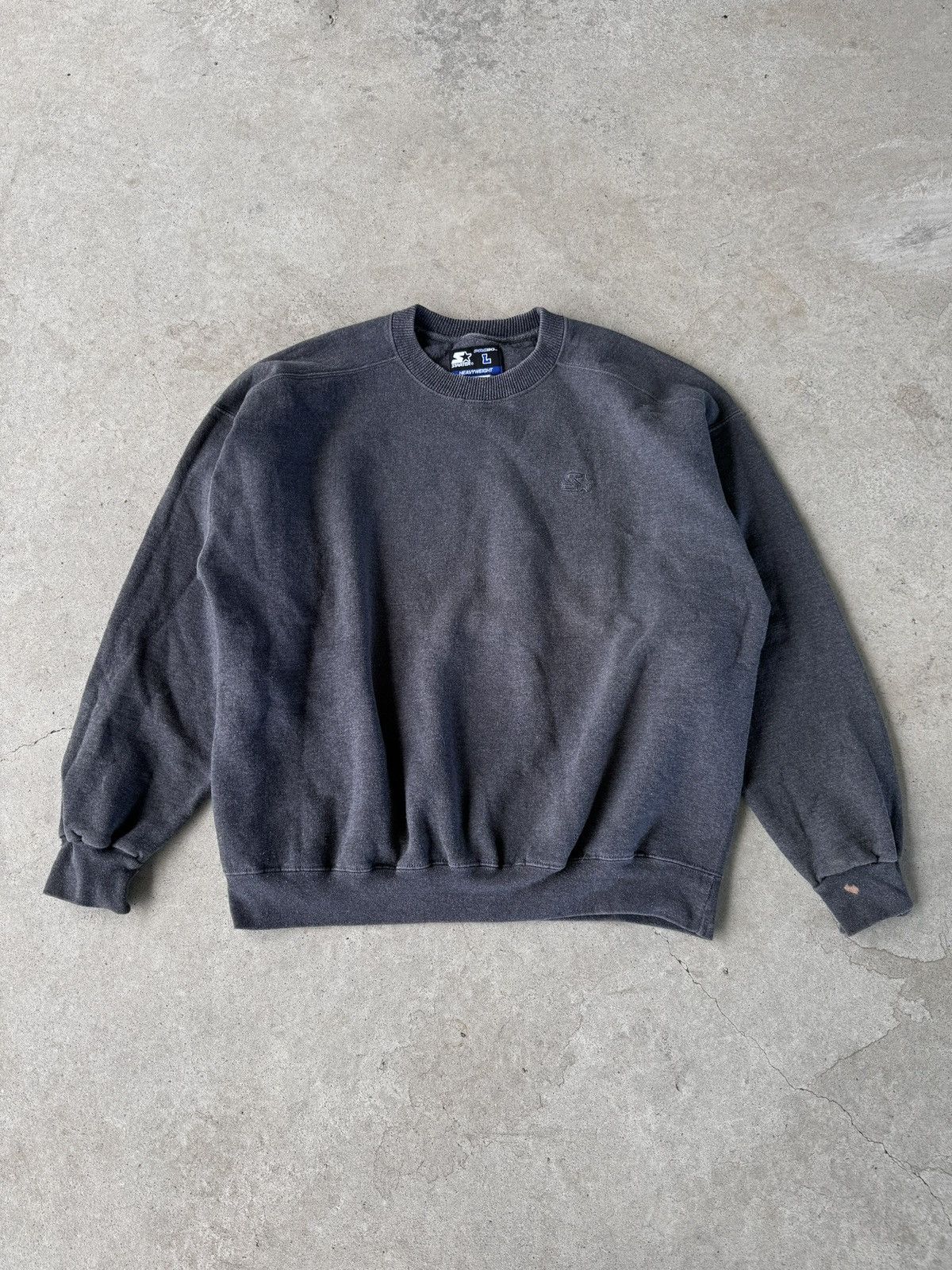 Starter Starter Blank Dark Gray Charcoal sweatshirt Size US M / EU 48-50 / 2 - 1 Thumbnail