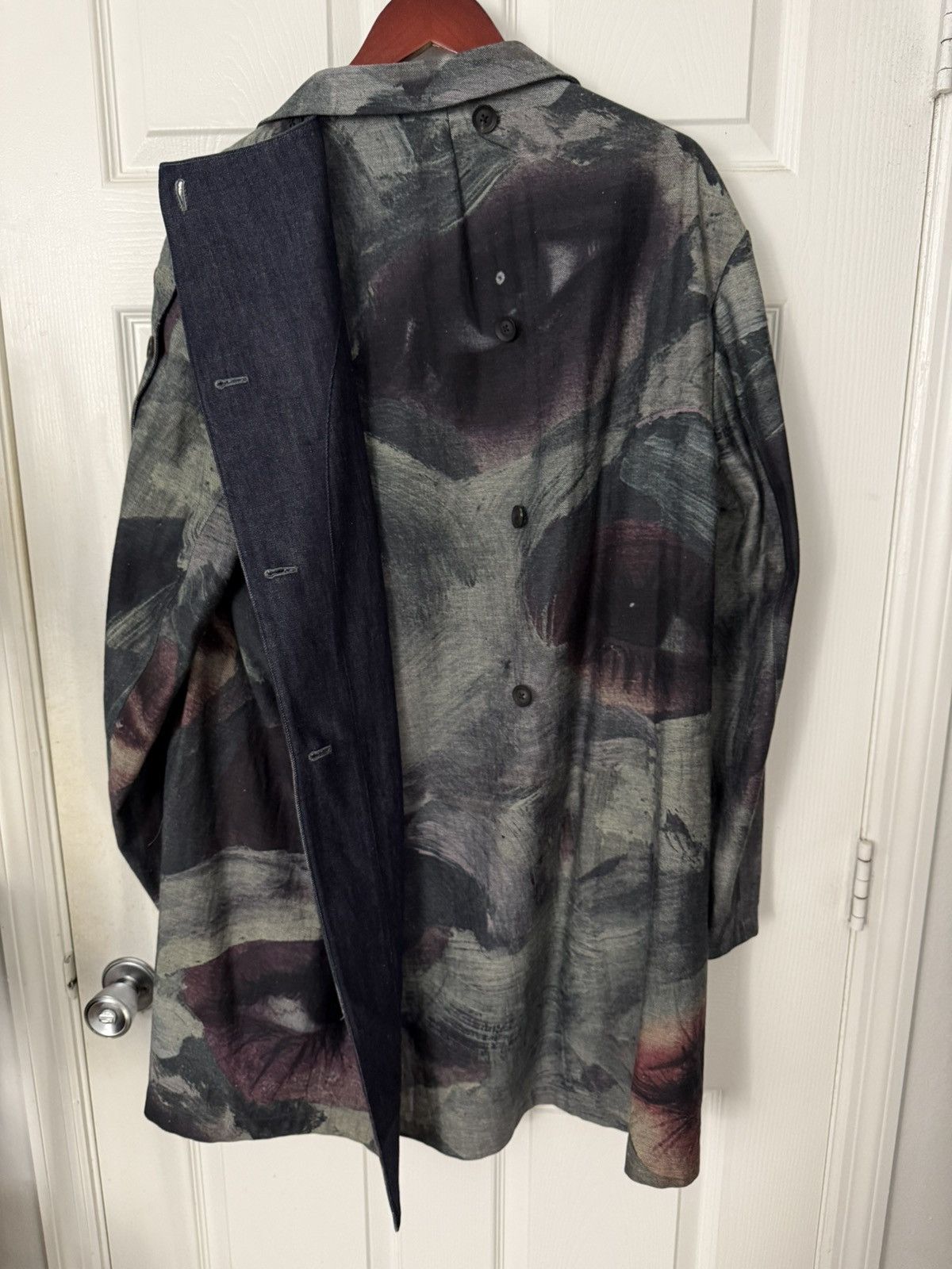 Yohji Yamamoto YYPH 21SS Runway Denim Eye Jacket Size US M / EU 48-50 / 2 - 3 Thumbnail