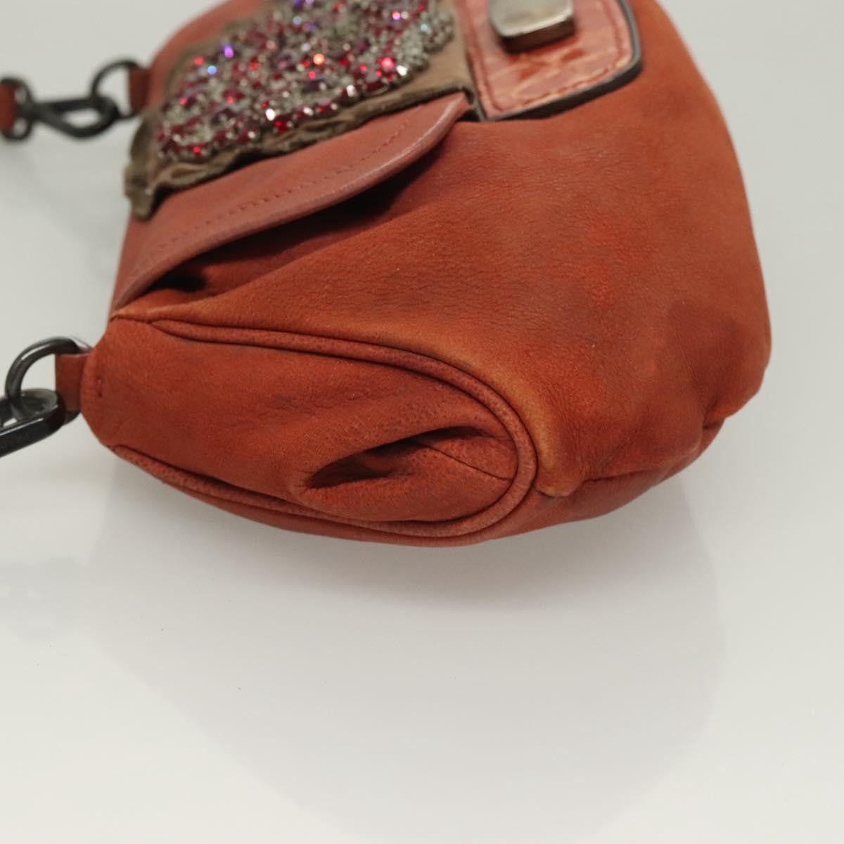Prada PRADA Shoulder Bag Leather Red Size ONE SIZE - 5 Thumbnail