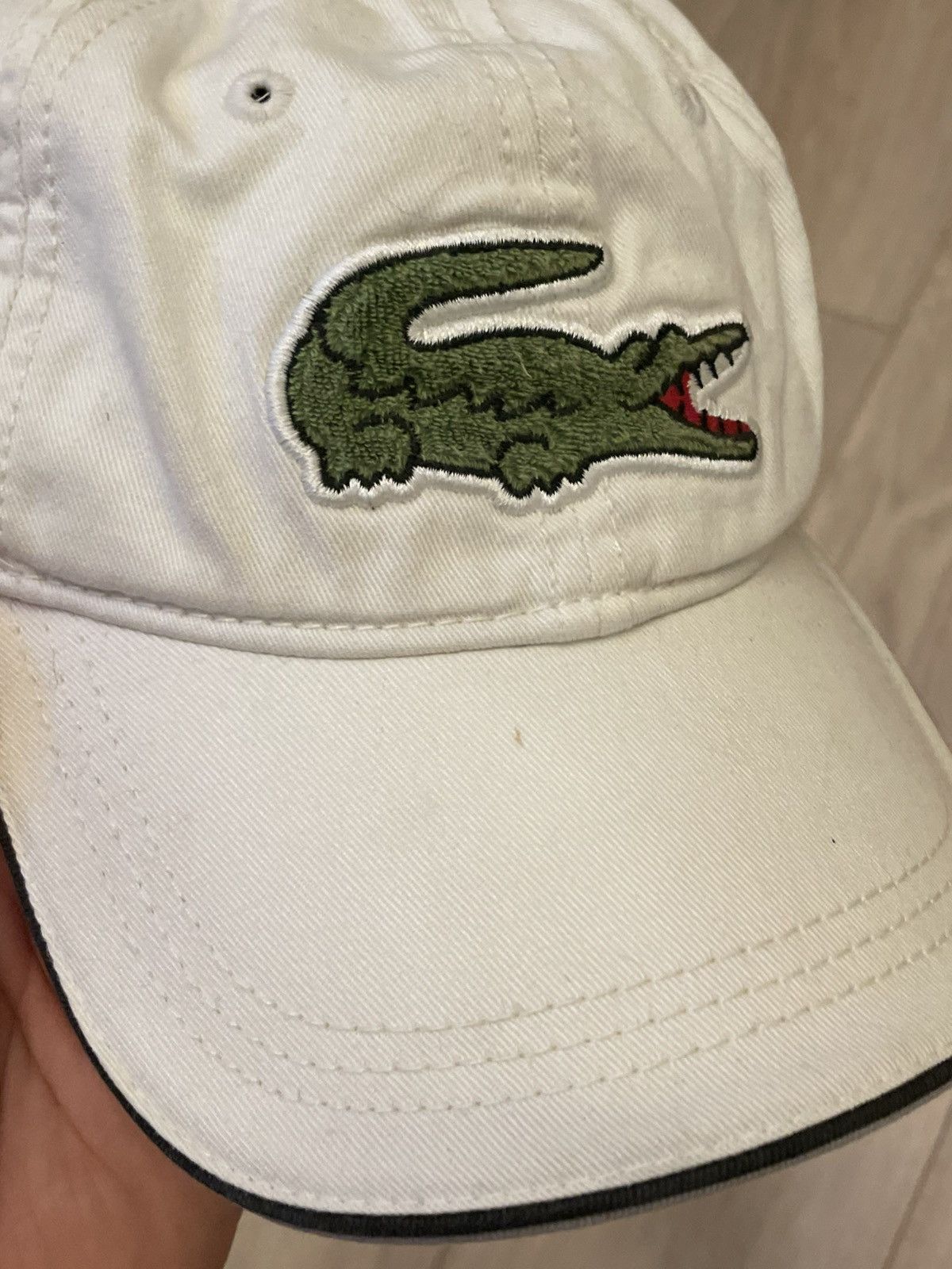 Lacoste Lacoste vintage big logo cap hat Size ONE SIZE - 3 Thumbnail