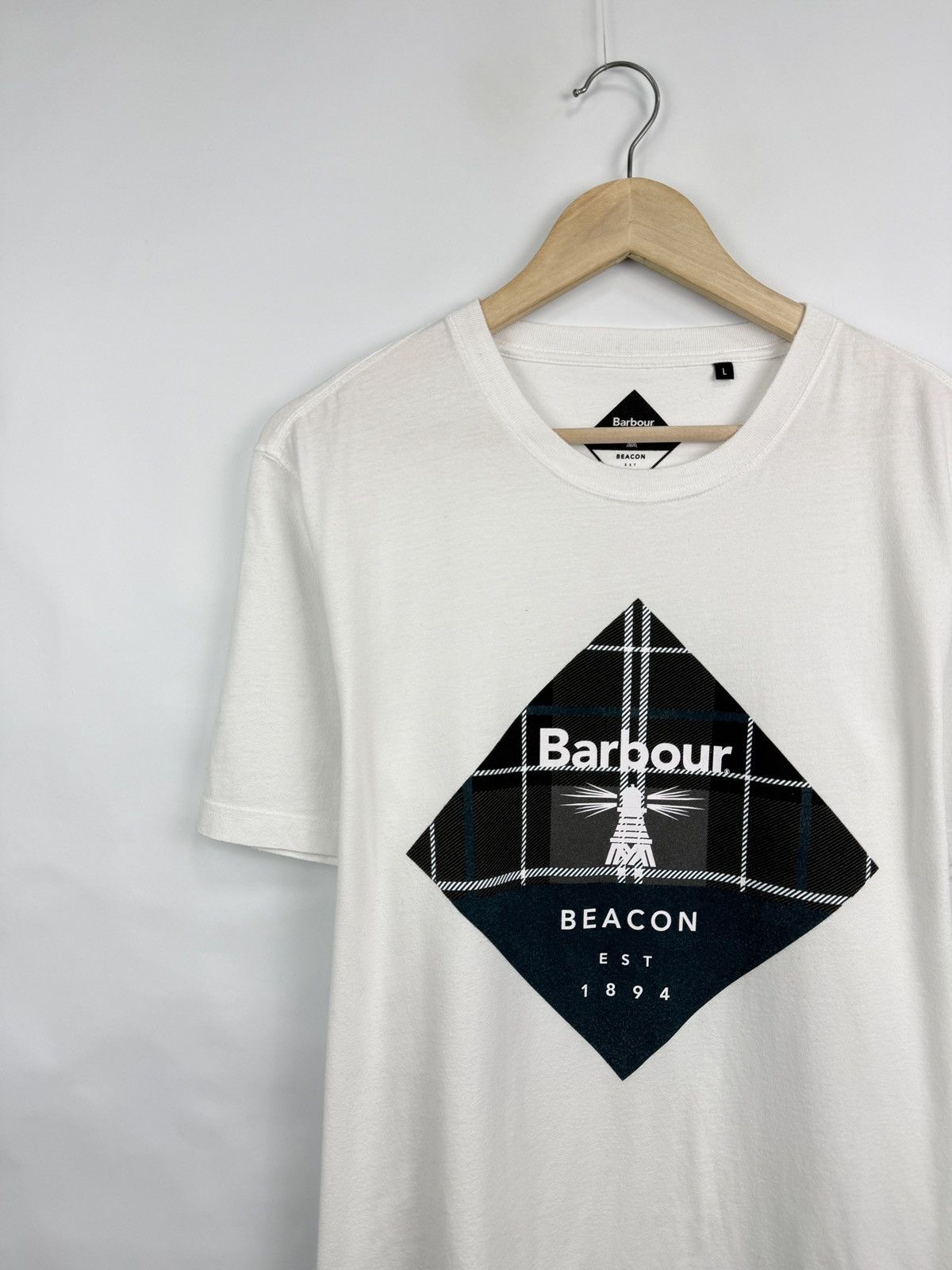 Barbour × Noah 🇬🇧 Barbour Beacon Classic T-Shirt Rare Retro Hype Y2K Size US L / EU 52-54 / 3 - 2 Thumbnail