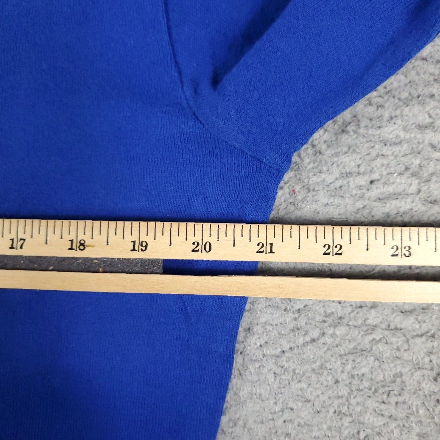 Polo Ralph Lauren Ralph Lauren Mens Large Blue V Neck Pullover Vintage Sweater Italy Size US L / EU 52-54 / 3 - 7 Thumbnail