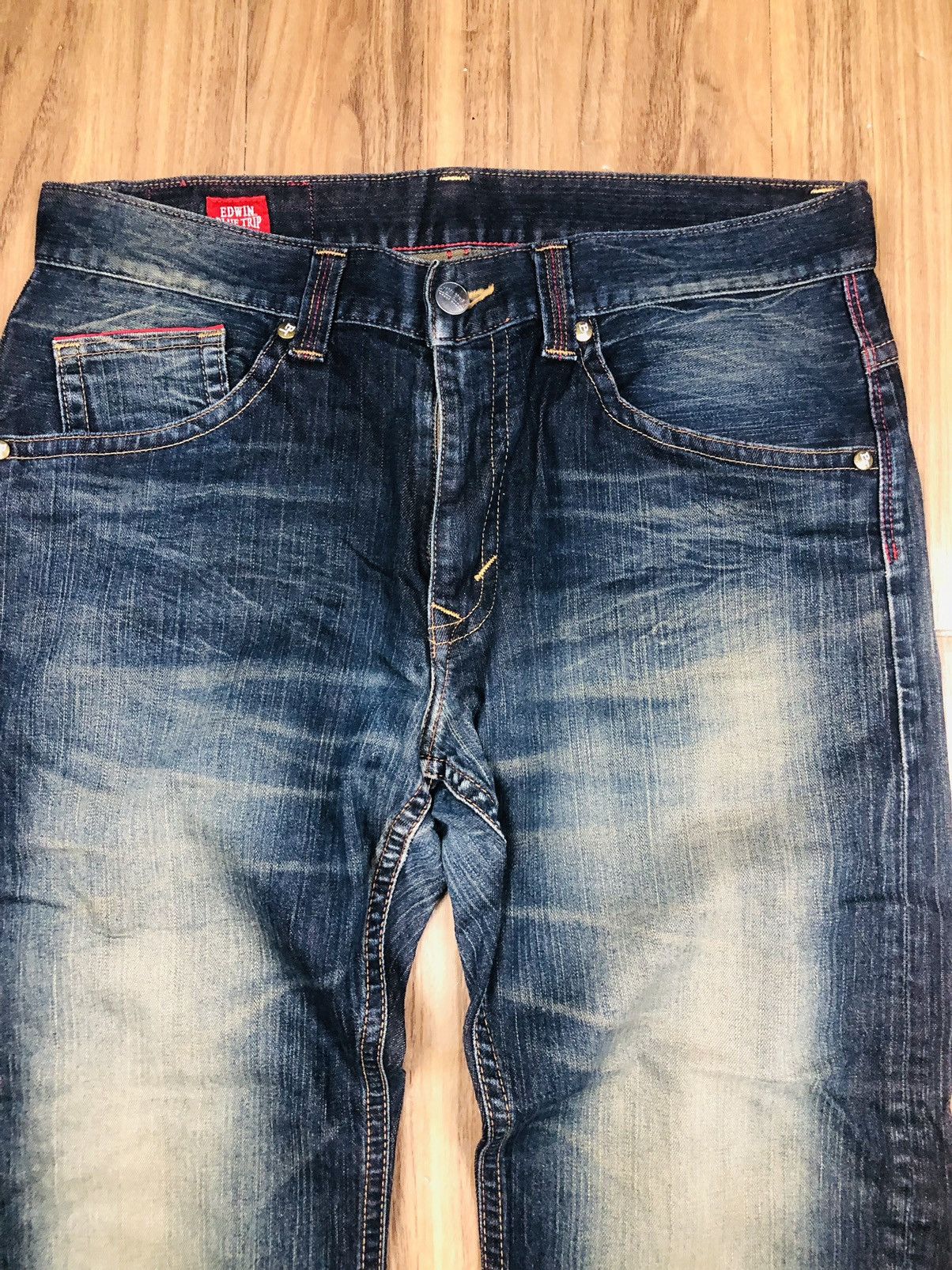 Edwin Edwin Blue Trip Jeans (34) Size US 36 / EU 52 - 3 Thumbnail