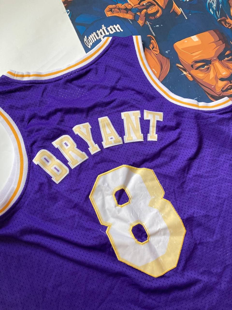 Adidas Adidas Kobe Bryant Lakers Jersey Size US XL / EU 56 / 4 - 4 Thumbnail
