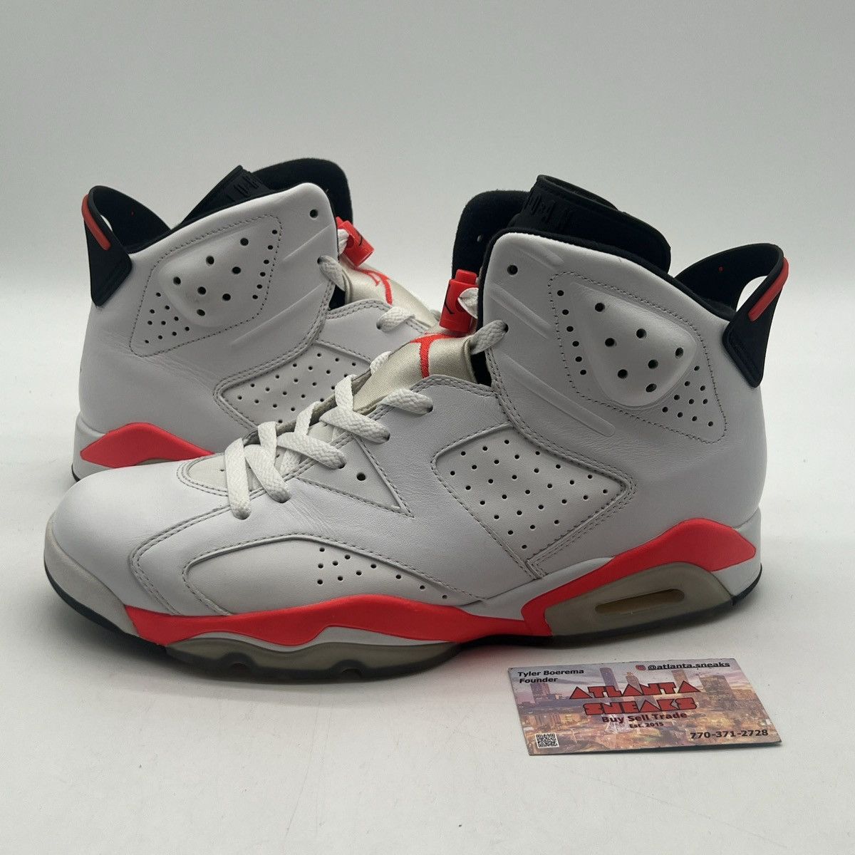 Air Jordan white infrared