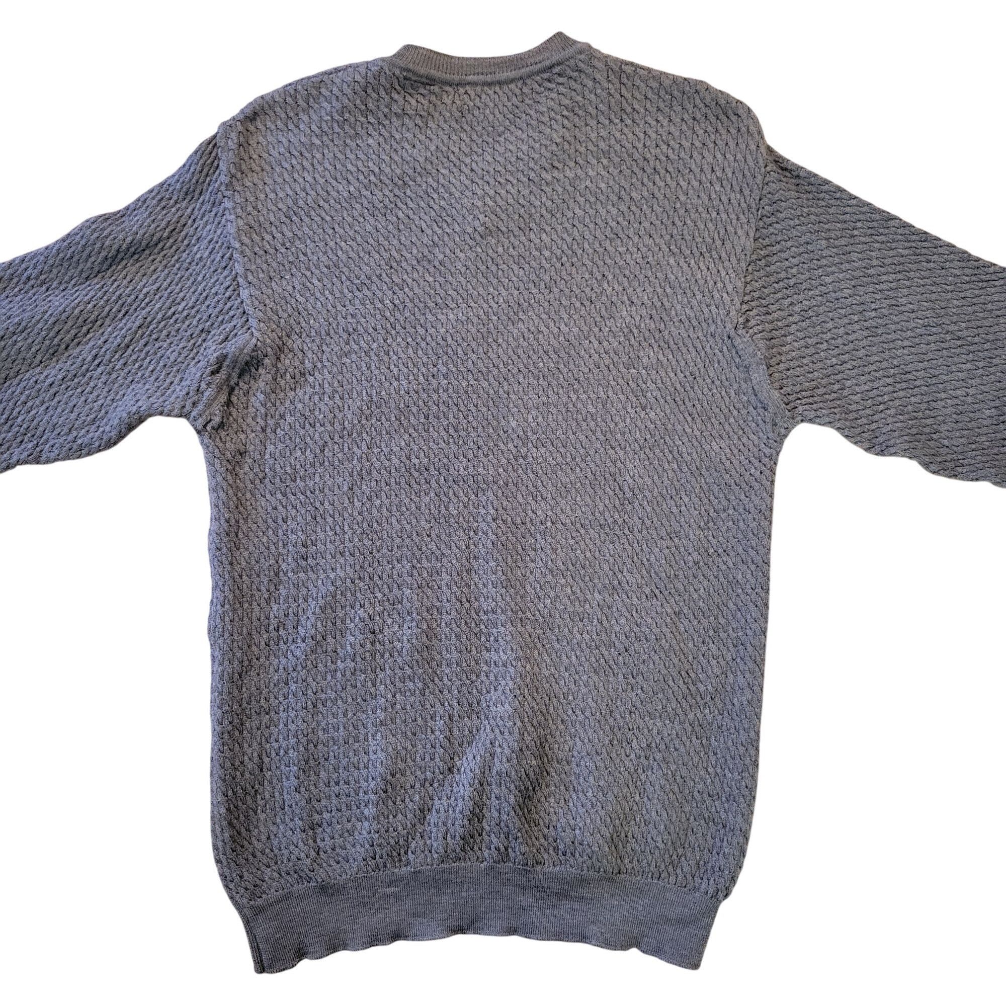 Joseph & Lyman Joseph Lyman V Neck Textured Knit Sweater Italy Fine Merino Size US M / EU 48-50 / 2 - 4 Thumbnail