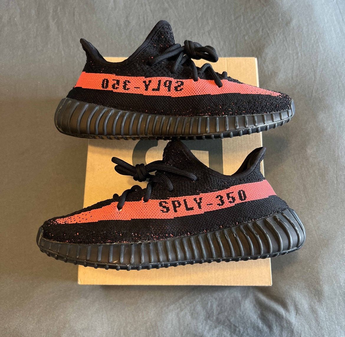 Adidas Yeezy Boost 350 V2 Red Size 6 BY9612