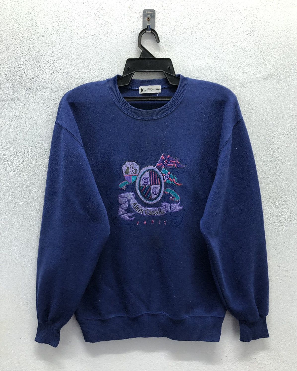 Vintage Vintage Al Ain & Cazalis Paris Sweatshirt Size US M / EU 48-50 / 2 - 1 Thumbnail