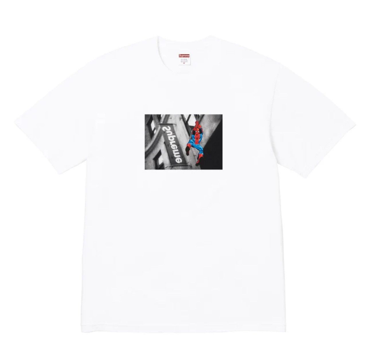 Supreme Supreme Spiderman Tee Size US XL / EU 56 / 4 - 1 Thumbnail