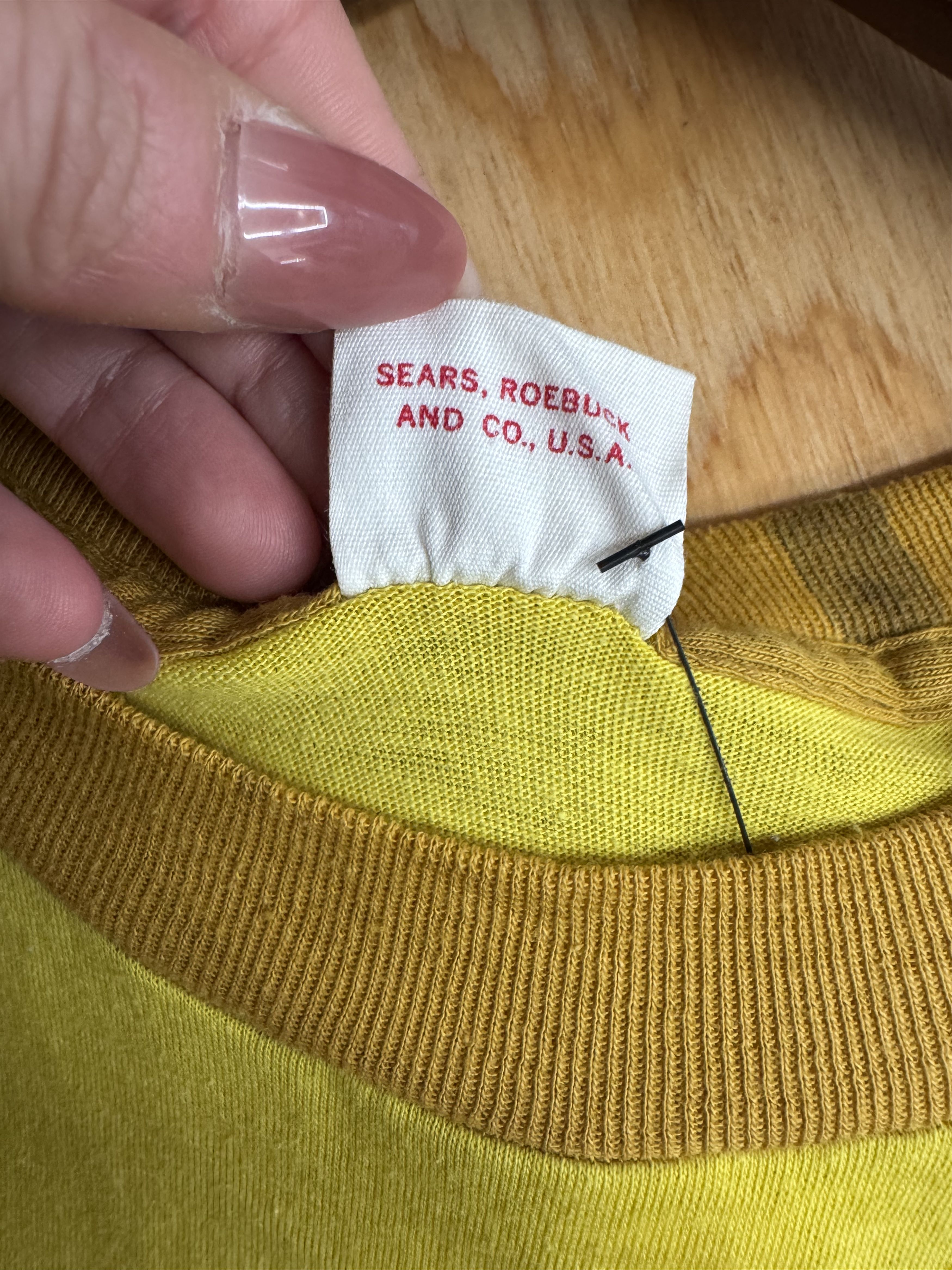 Sears Vintage Sears Blank Tee Size US S / EU 44-46 / 1 - 3 Thumbnail