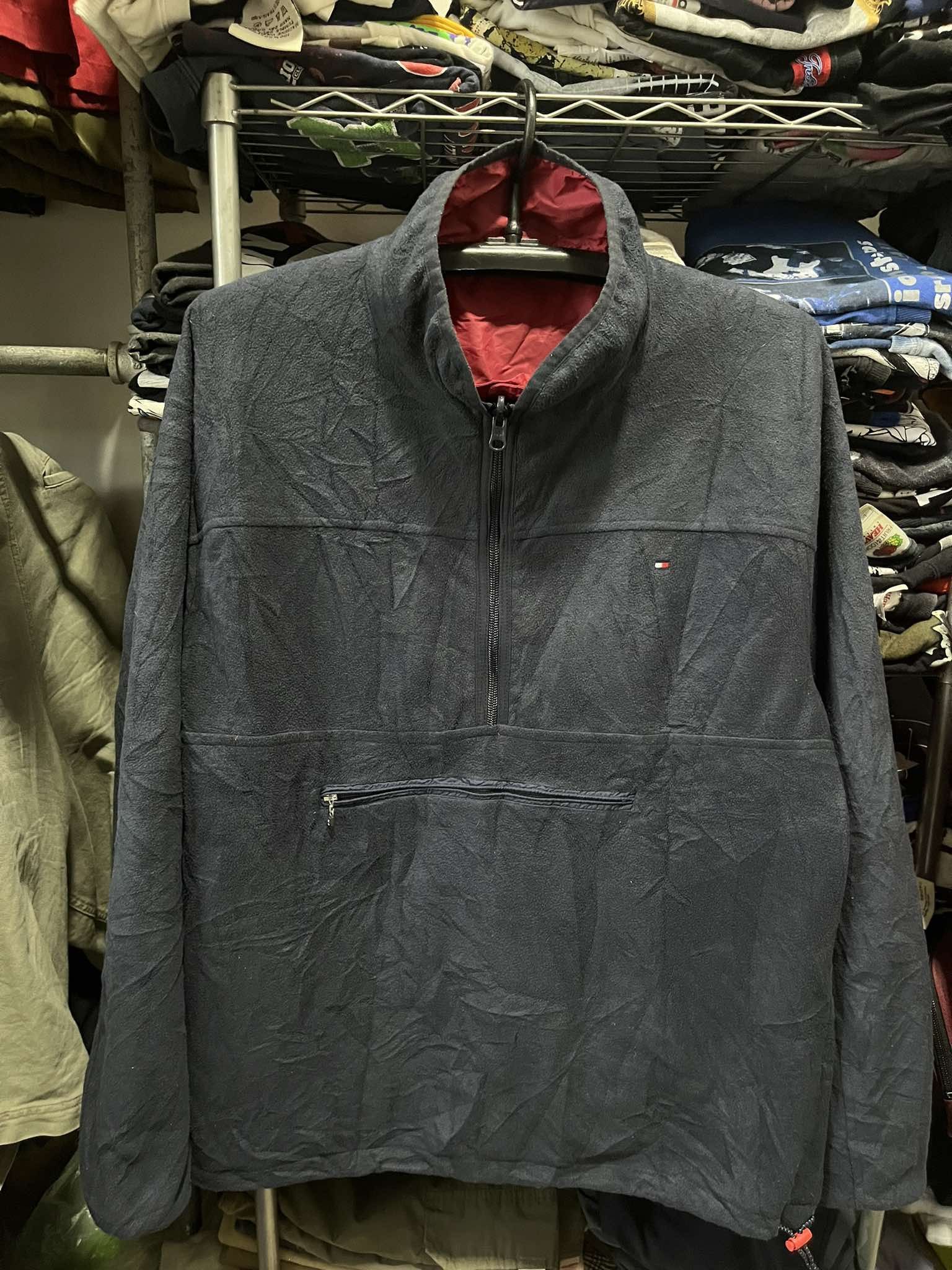 Tommy Hilfiger × Vintage Tommy Hilfiger Golf Half-Zip Jacket Logo 00s Size US L / EU 52-54 / 3 - 2 Thumbnail