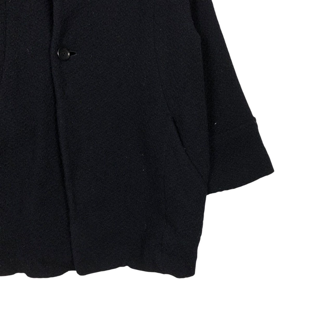 Blue Blue Japan 🔥VINTAGE WOOL JACKET TURTLE COLLAR BLUE BLUE JAPAN ARIGATO Size US M / EU 48-50 / 2 - 7 Thumbnail
