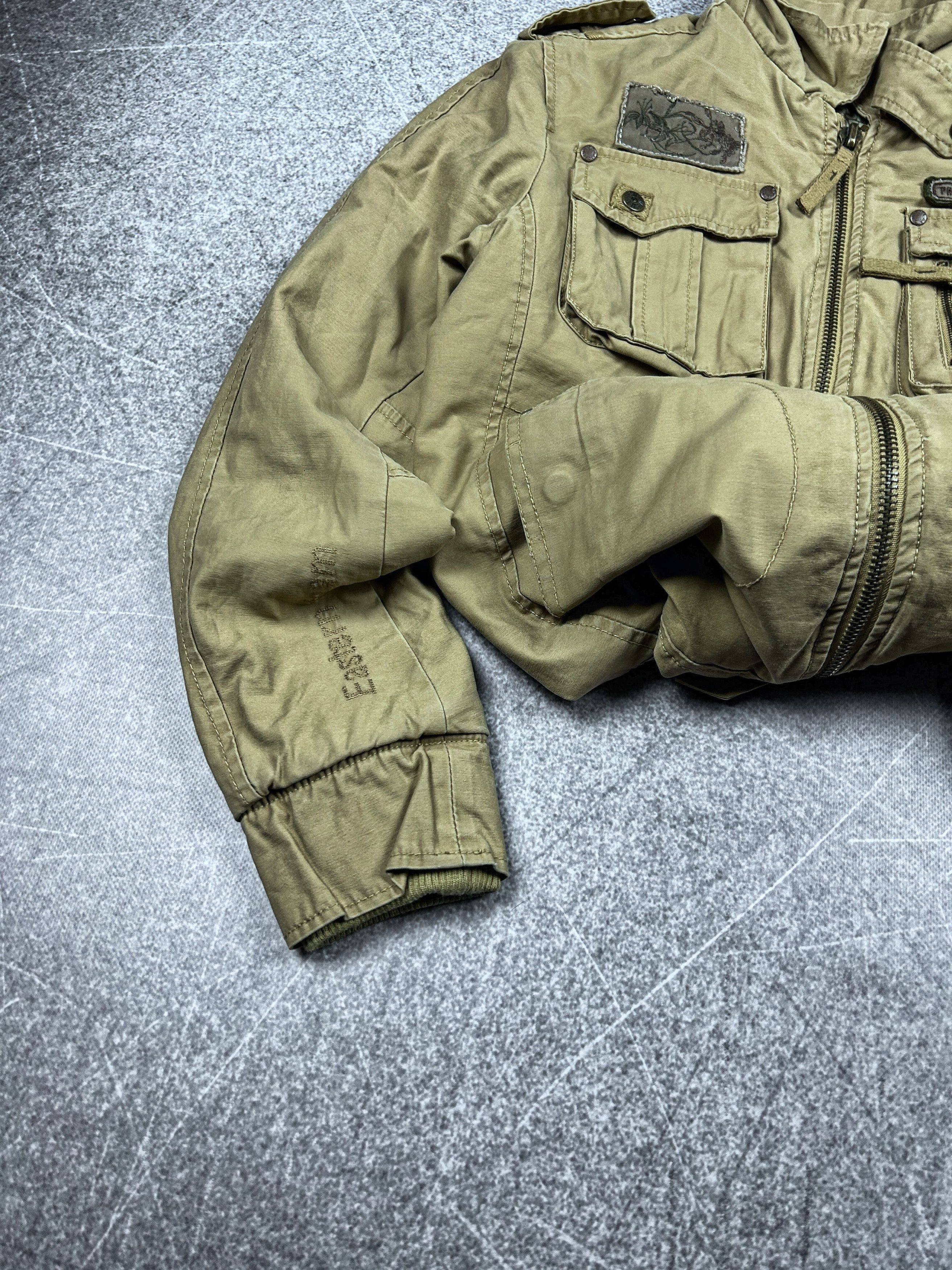 Vintage Vintage Junya Balenciaga Style Classic Cargo Jacket 90s Size US M / EU 48-50 / 2 - 2 Thumbnail