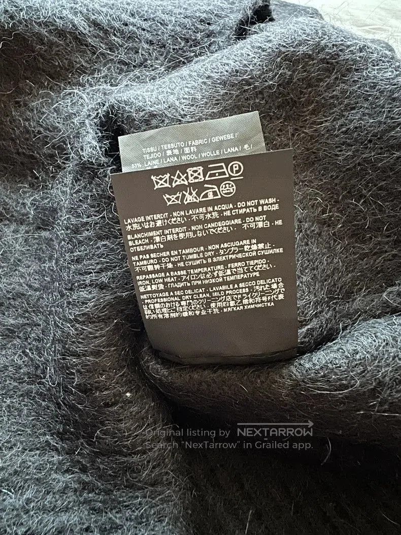 Saint Laurent Paris Saint Laurent Paris Mohair Blend Sweater. Size US XS / EU 42 / 0 - 6 Thumbnail