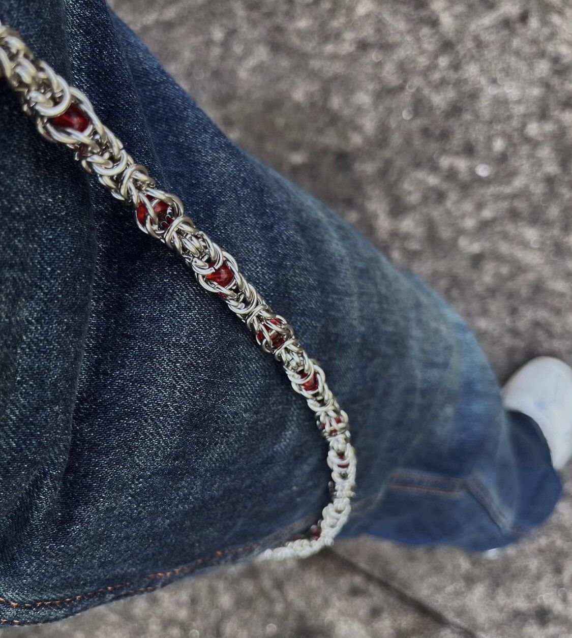 Jewelry Punk Rock Unique Bike Chain Pants Size ONE SIZE - 2 Thumbnail